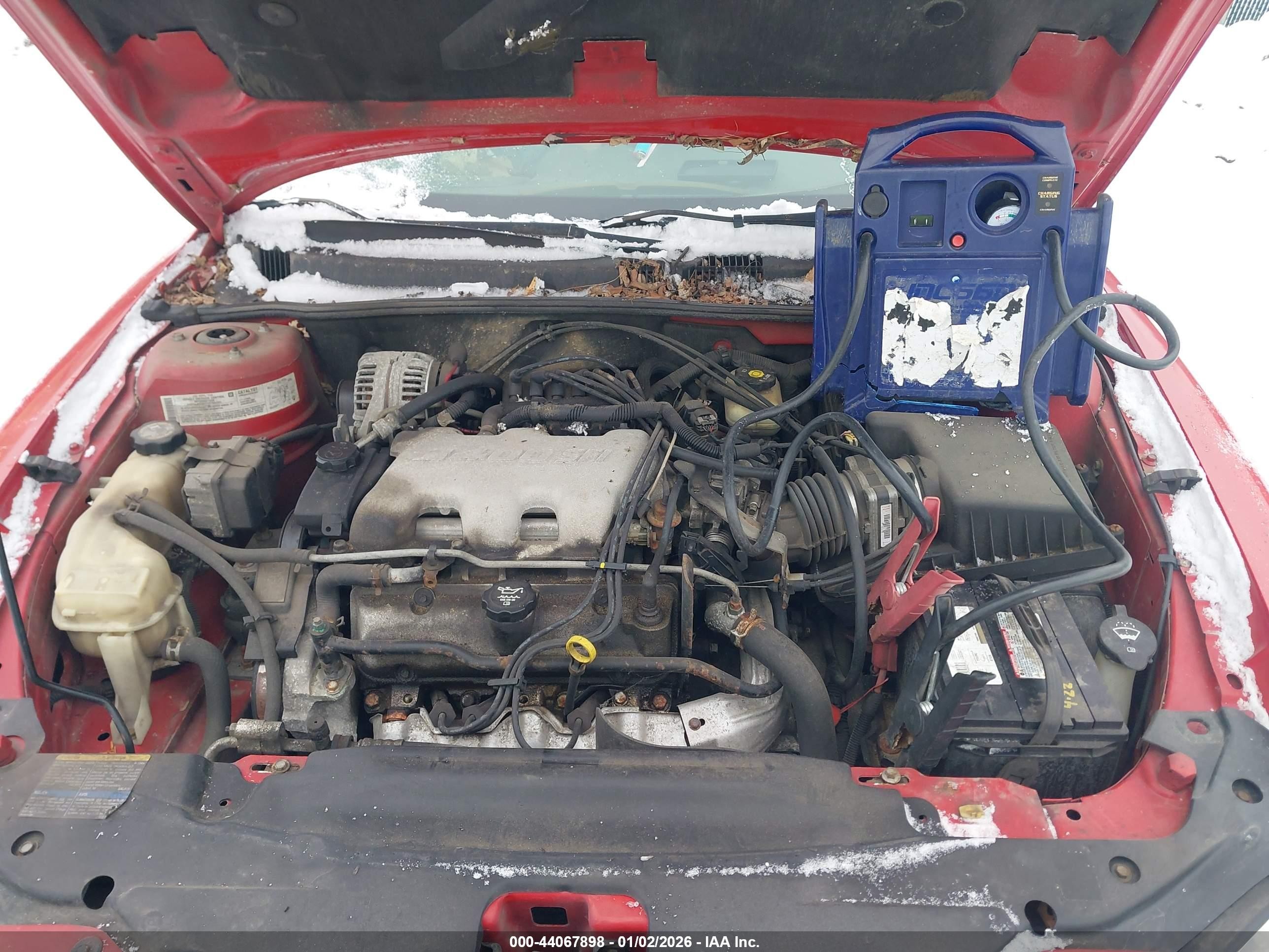 2004 Pontiac Grand Am Se1 Red vin: 1G2NF52E14C201814