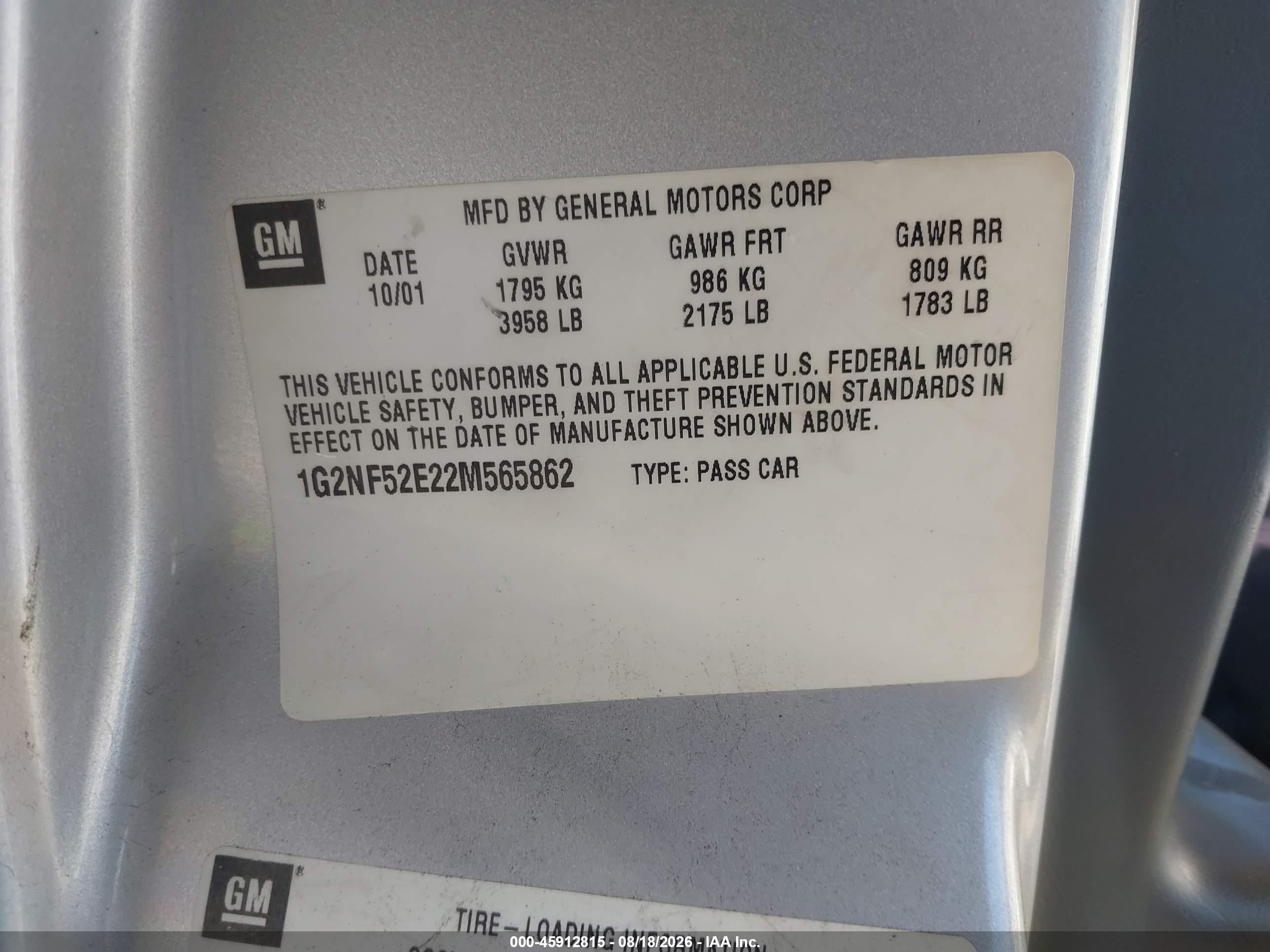 2002 Pontiac Grand Am Se1 Серебряный vin: 1G2NF52E22M565862