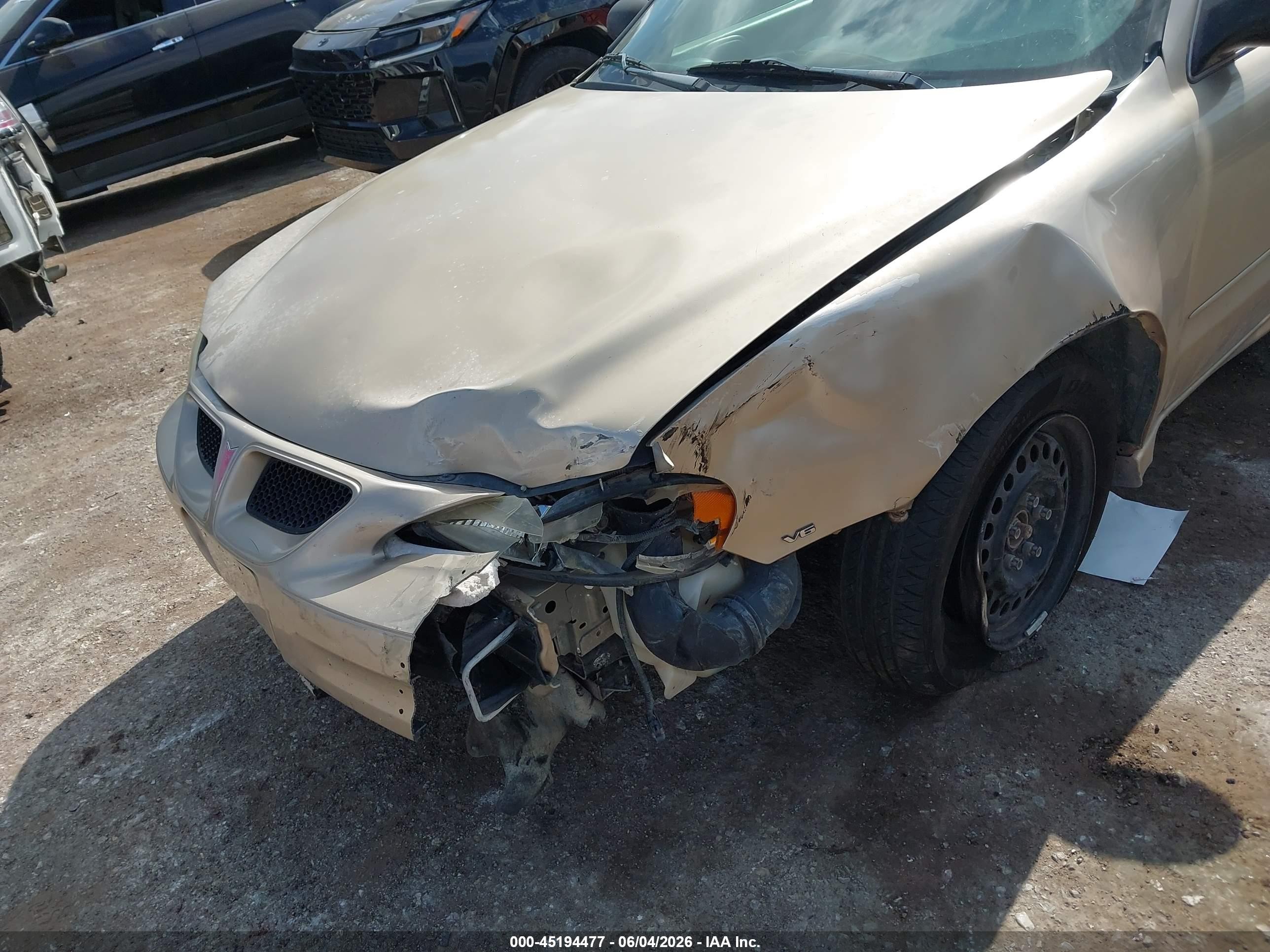 2004 Pontiac Grand Am Se1 Gold vin: 1G2NF52E24M535022