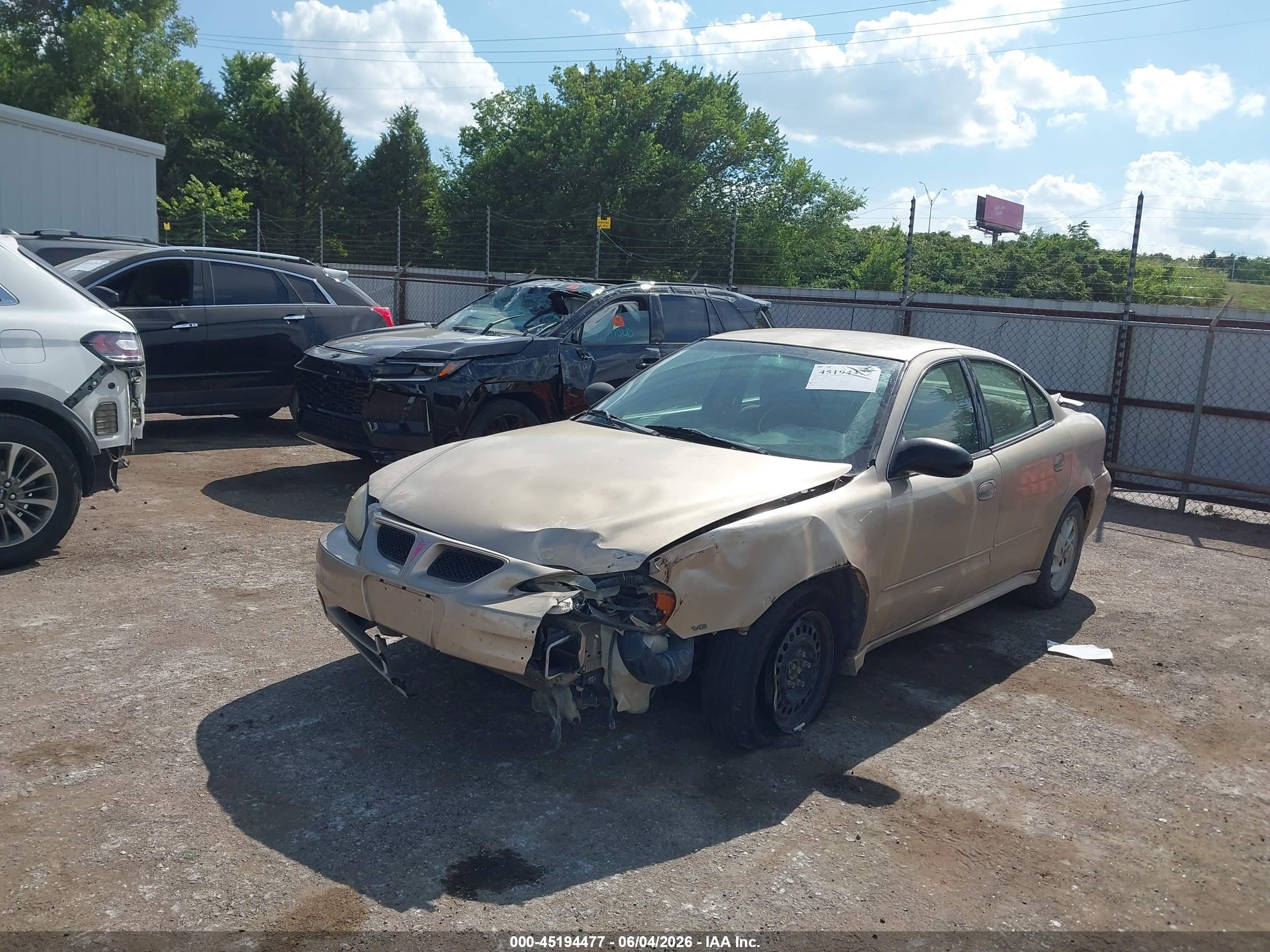 2004 Pontiac Grand Am Se1 Gold vin: 1G2NF52E24M535022