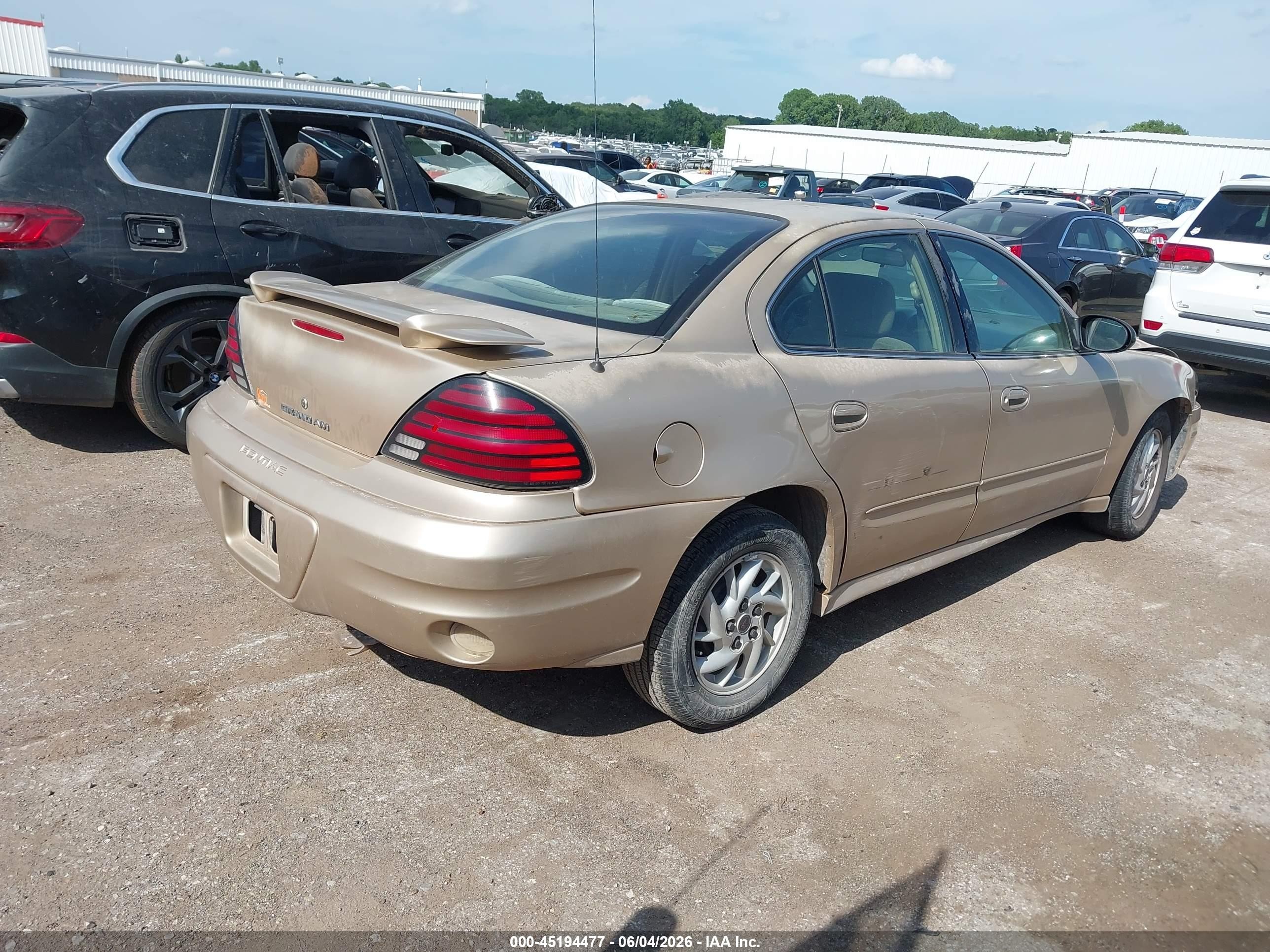 2004 Pontiac Grand Am Se1 Gold vin: 1G2NF52E24M535022