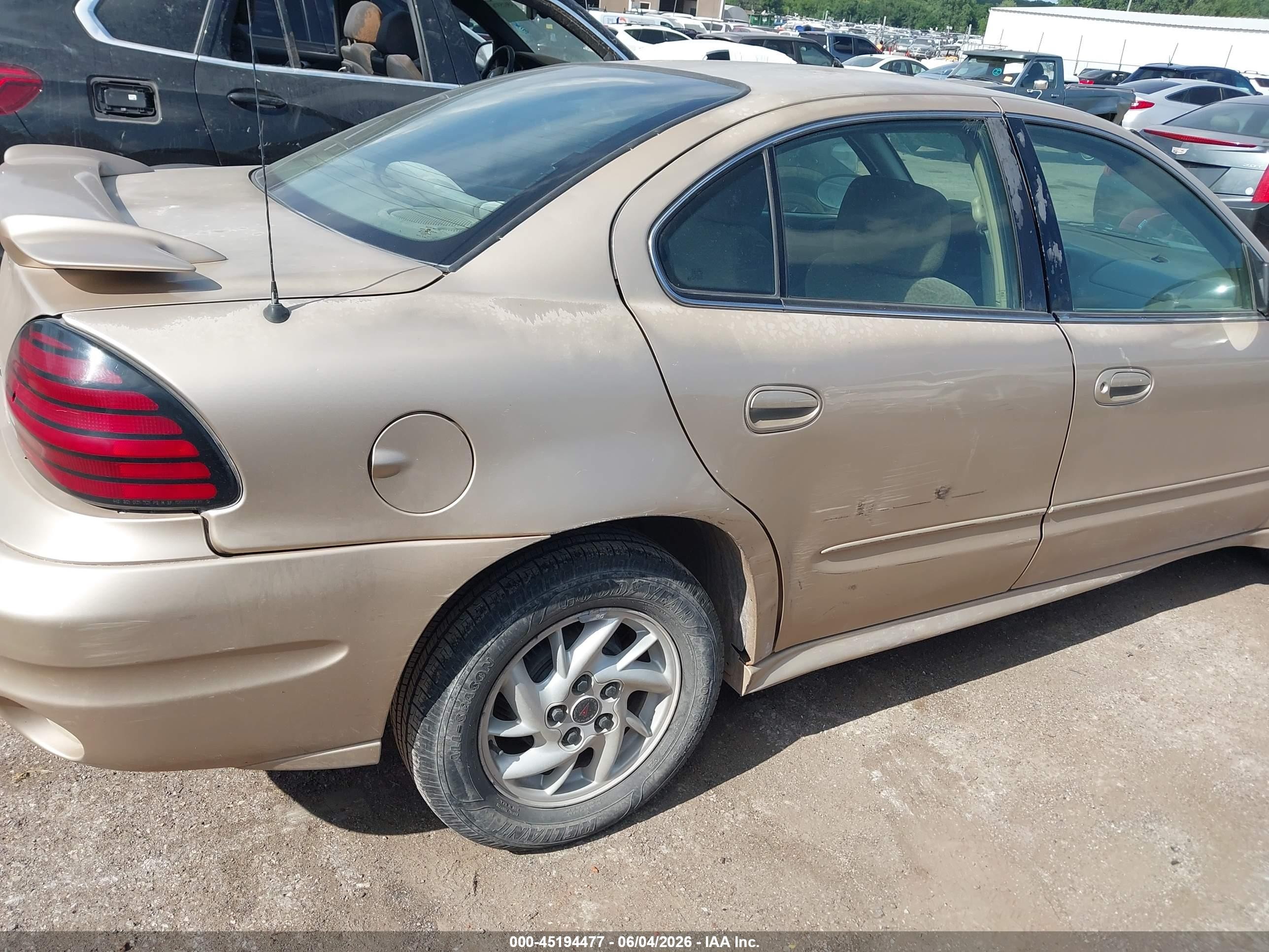 2004 Pontiac Grand Am Se1 Gold vin: 1G2NF52E24M535022