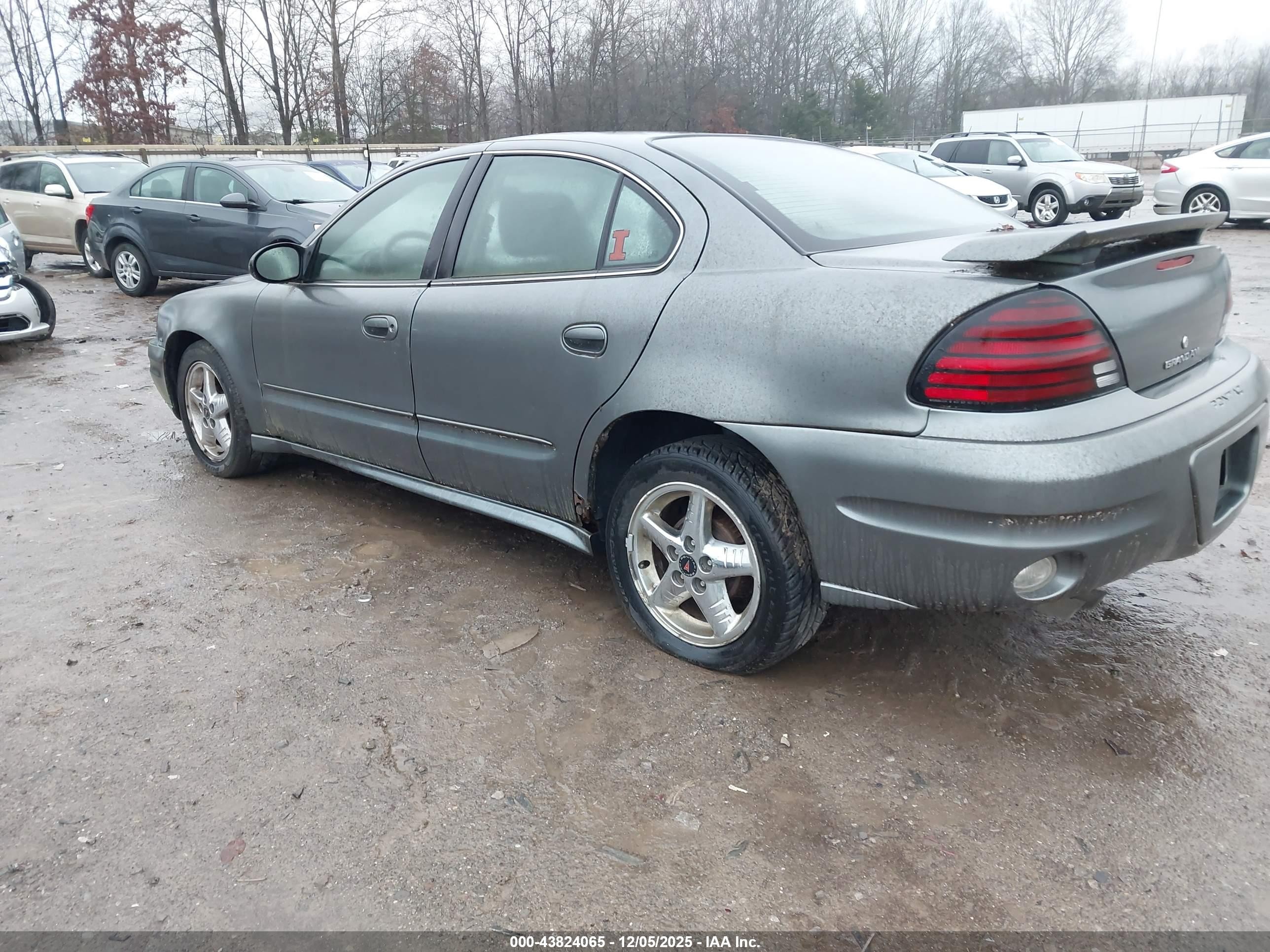 2004 Pontiac Grand Am Se1 Gray vin: 1G2NF52E24M654768