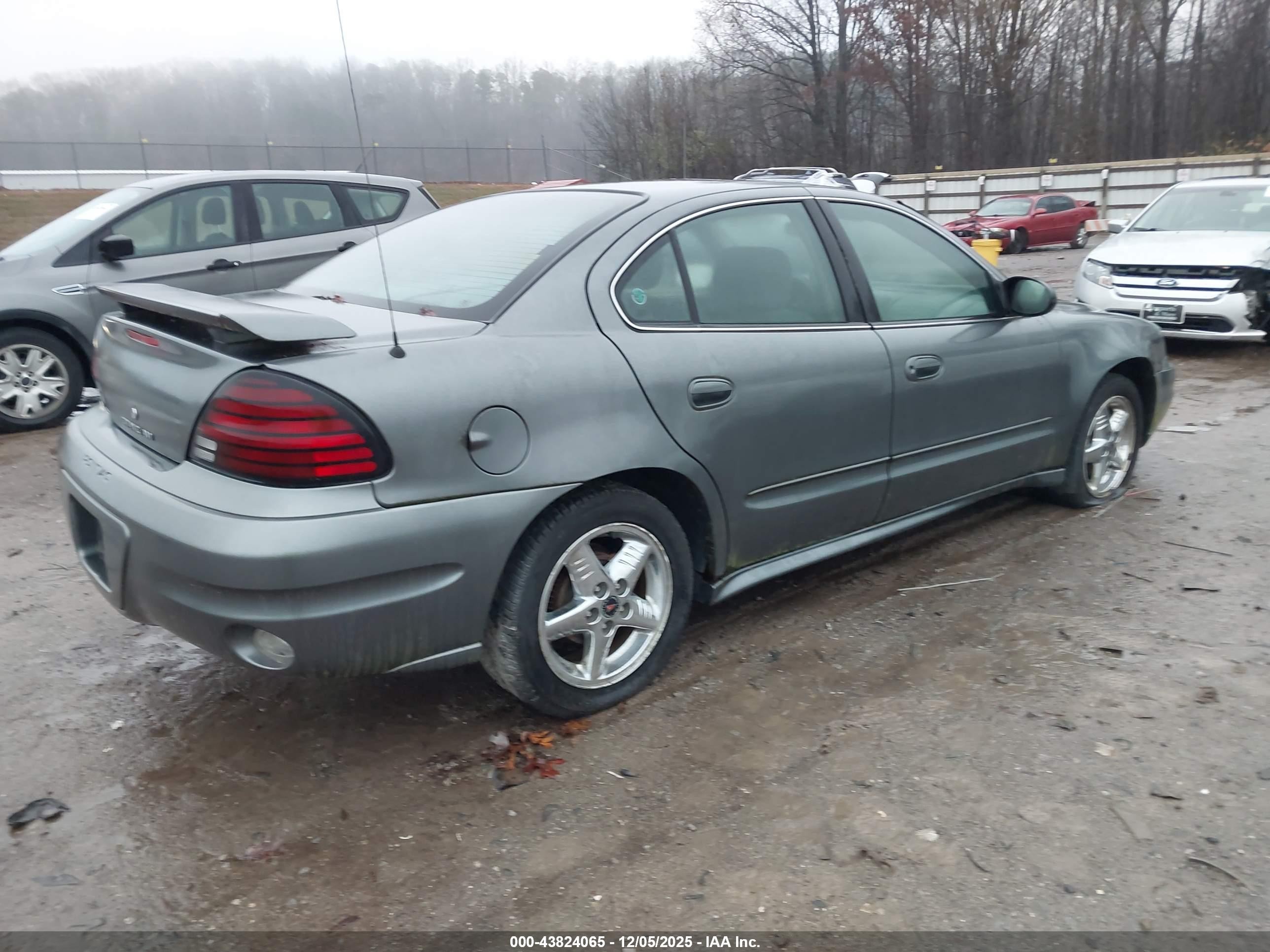 2004 Pontiac Grand Am Se1 Gray vin: 1G2NF52E24M654768