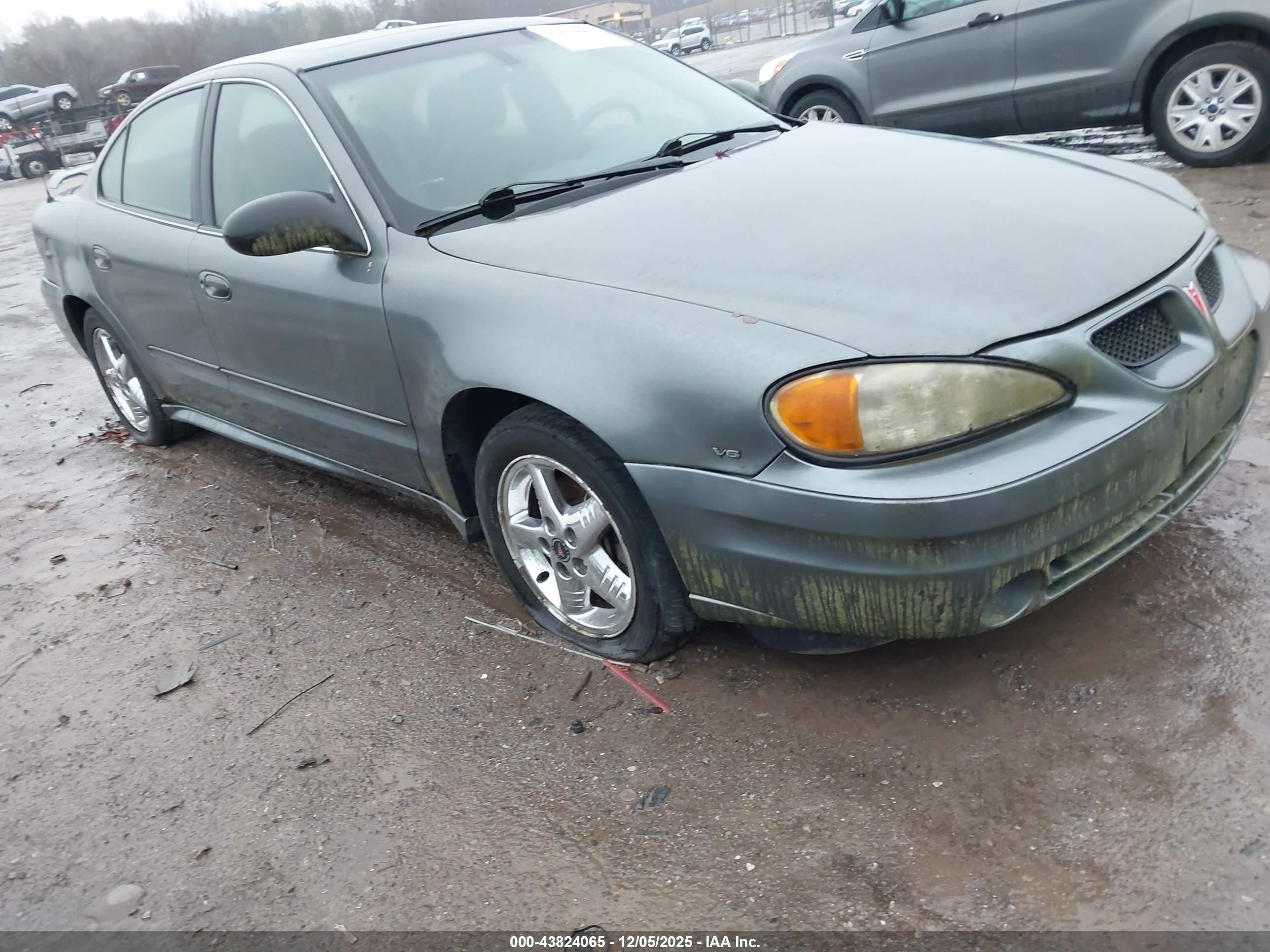 2004 Pontiac Grand Am Se1 Gray vin: 1G2NF52E24M654768