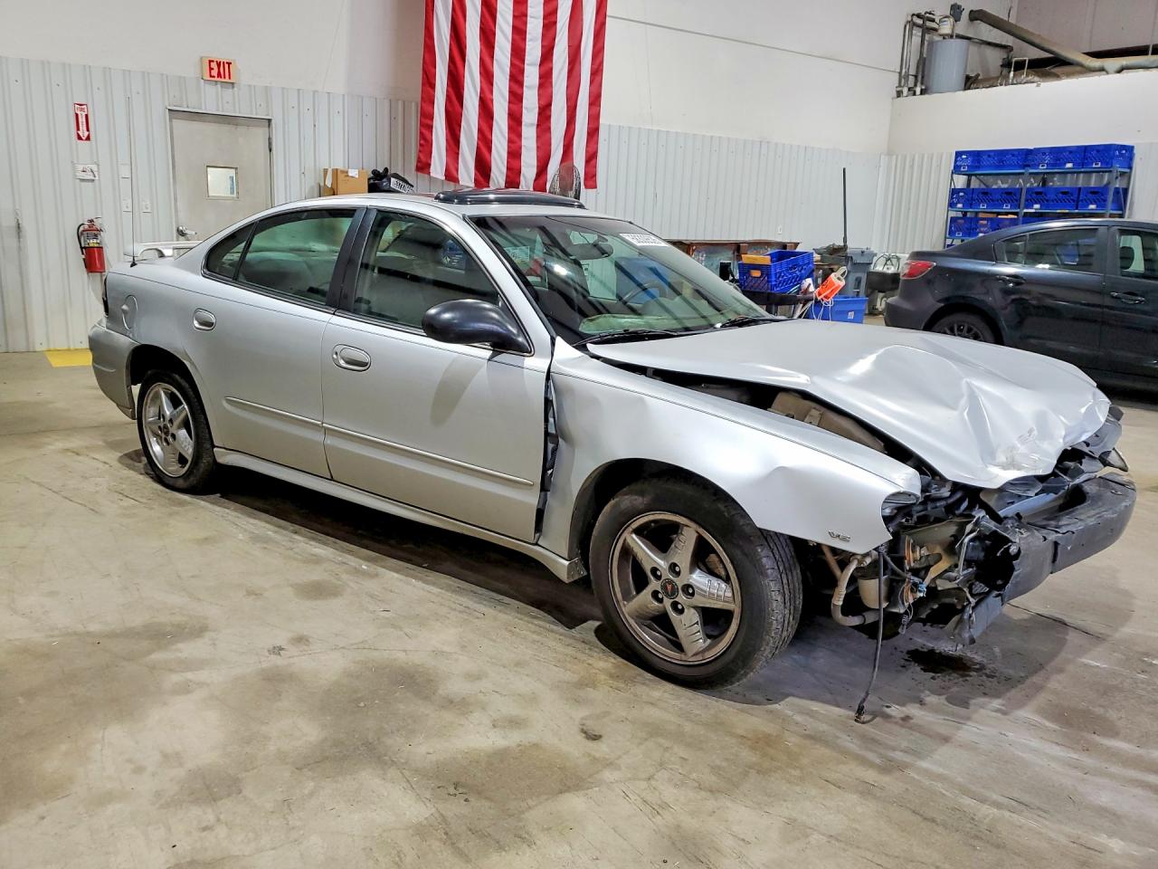 2004 Pontiac Grand Am Se1 Silver vin: 1G2NF52E34M668470