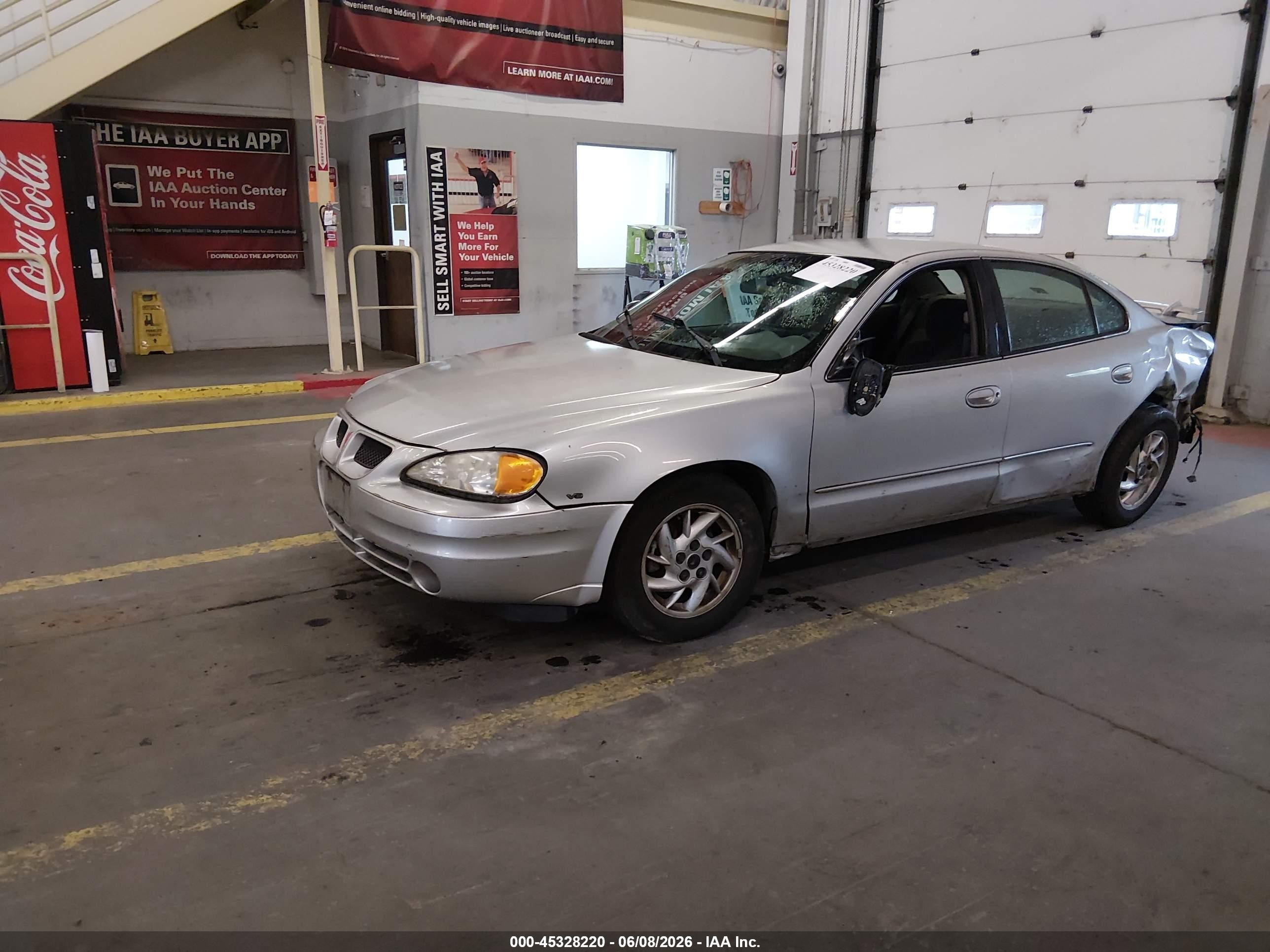 2004 Pontiac Grand Am Se1 Silver vin: 1G2NF52E44M596338