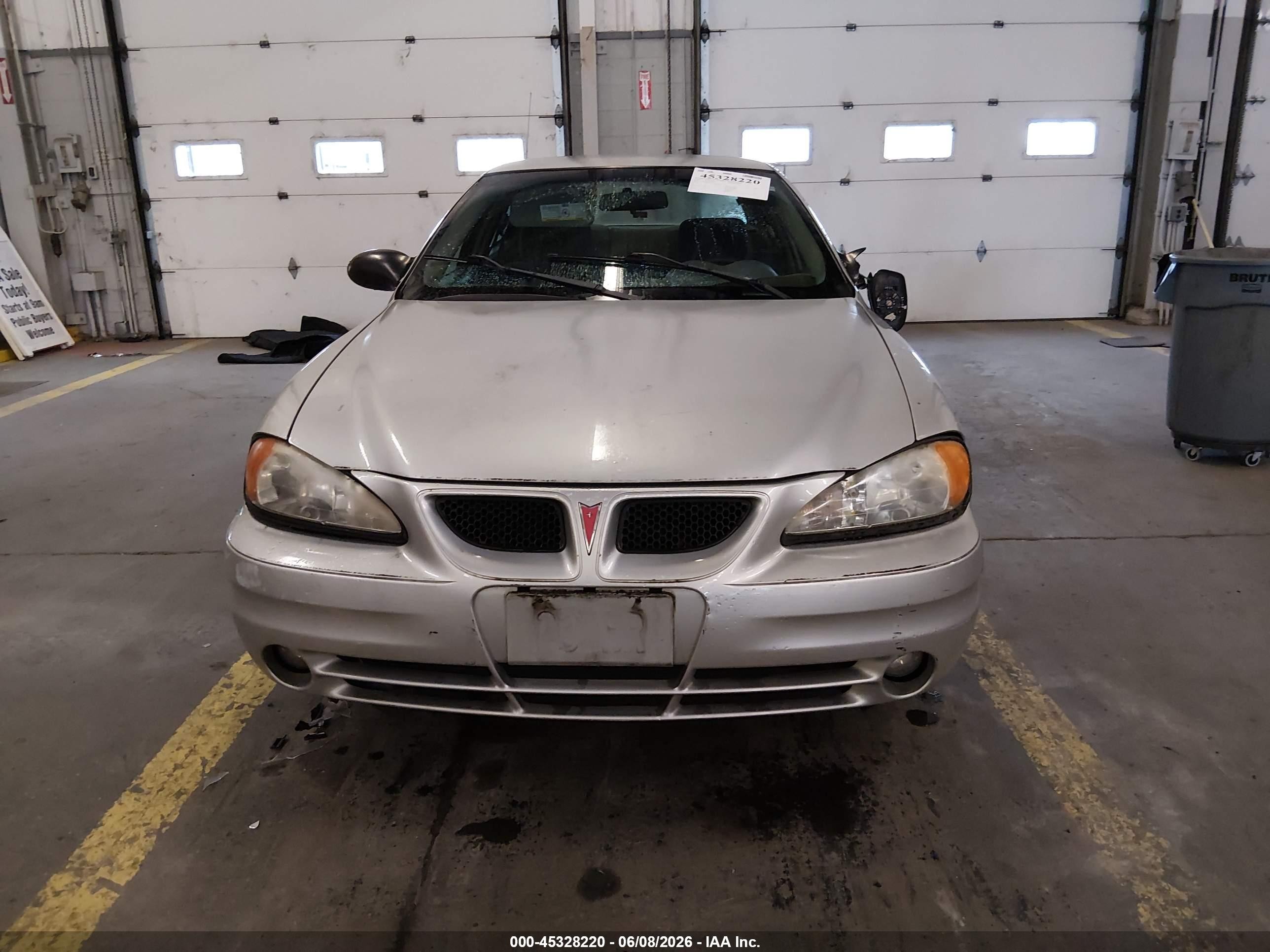 2004 Pontiac Grand Am Se1 Silver vin: 1G2NF52E44M596338