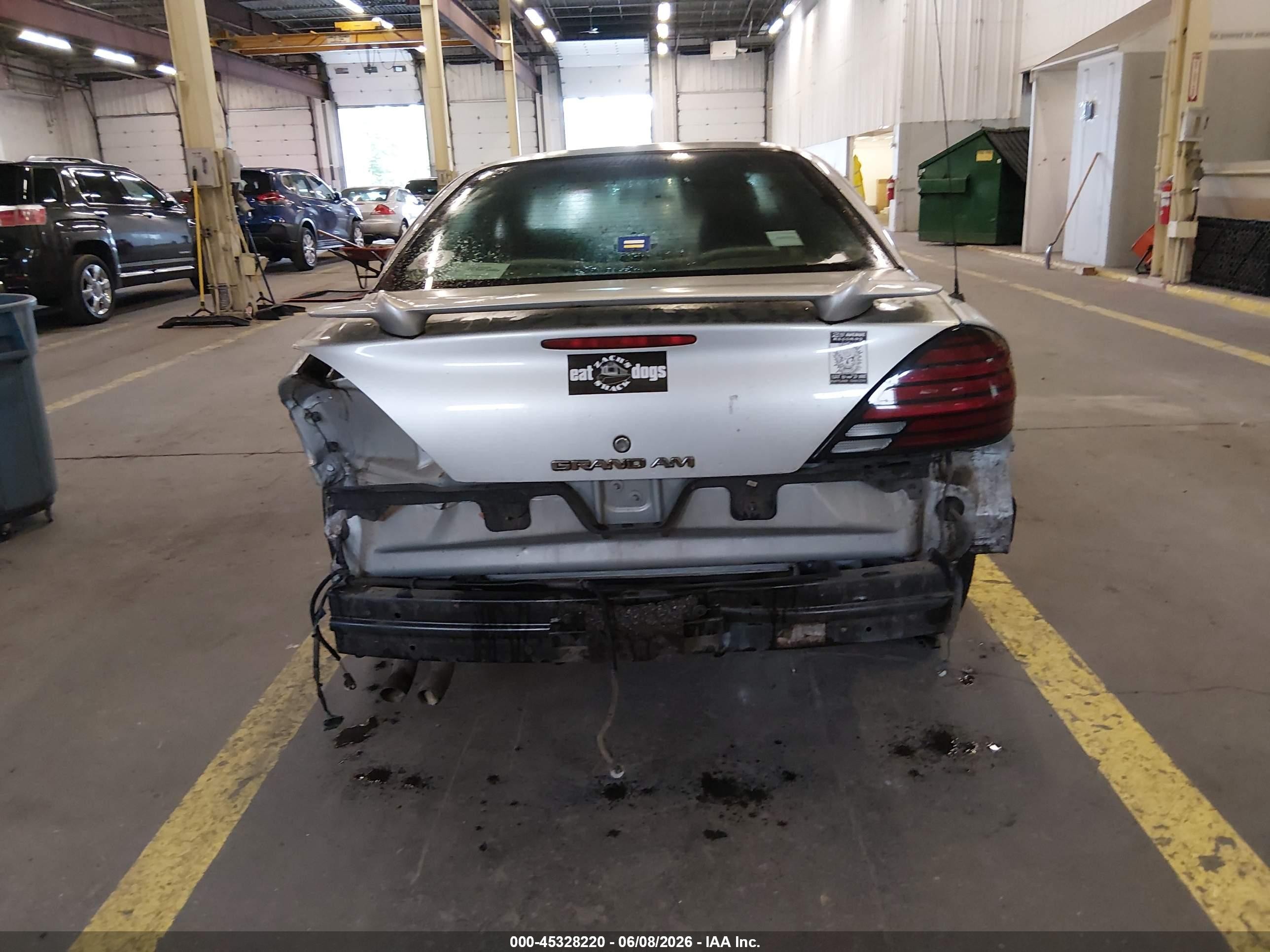 2004 Pontiac Grand Am Se1 Silver vin: 1G2NF52E44M596338