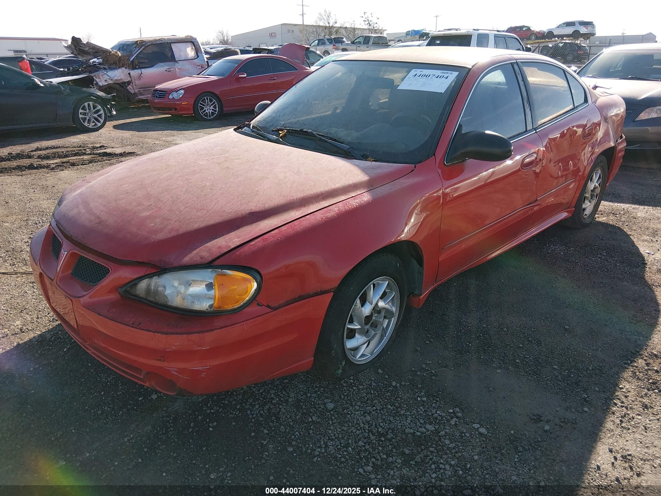 2004 Pontiac Grand Am Se1 Red vin: 1G2NF52E54C254516