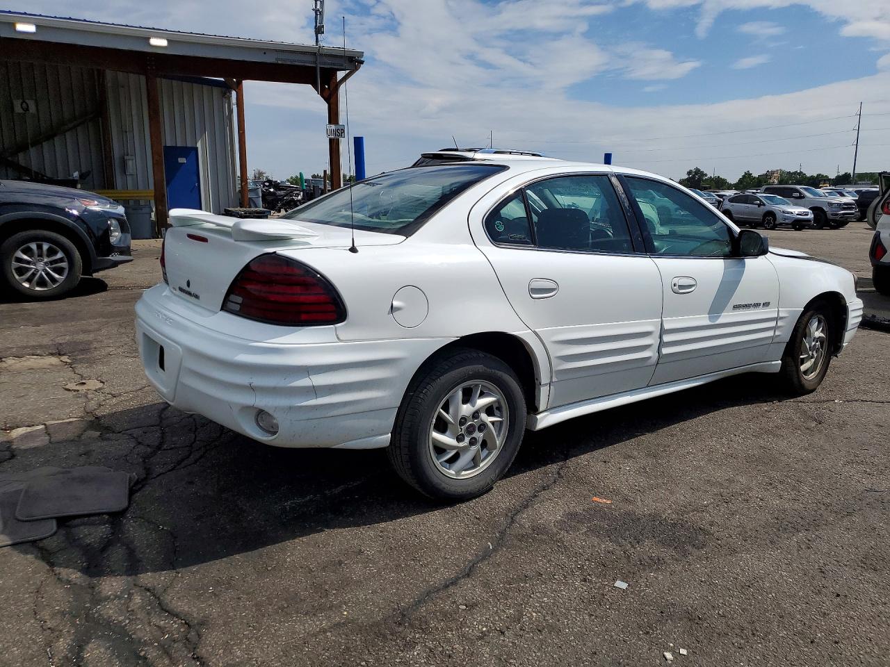 2001 Pontiac Grand Am Se1 White vin: 1G2NF52E61M542146