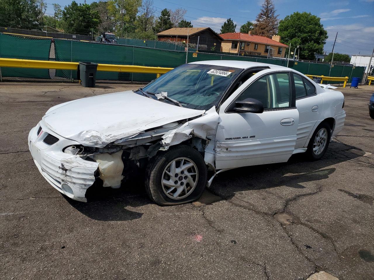 2001 Pontiac Grand Am Se1 White vin: 1G2NF52E61M542146