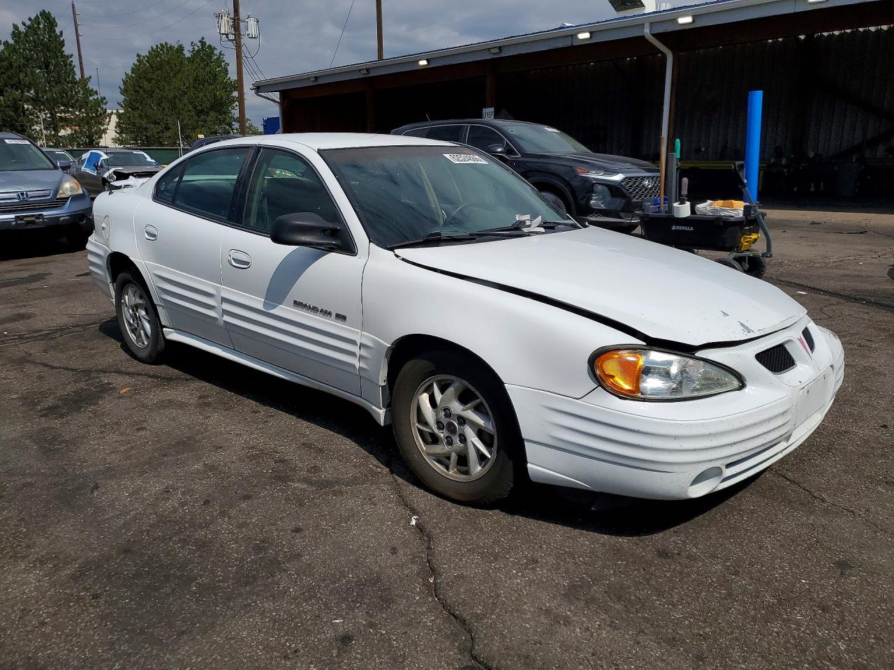 2001 Pontiac Grand Am Se1 White vin: 1G2NF52E61M542146