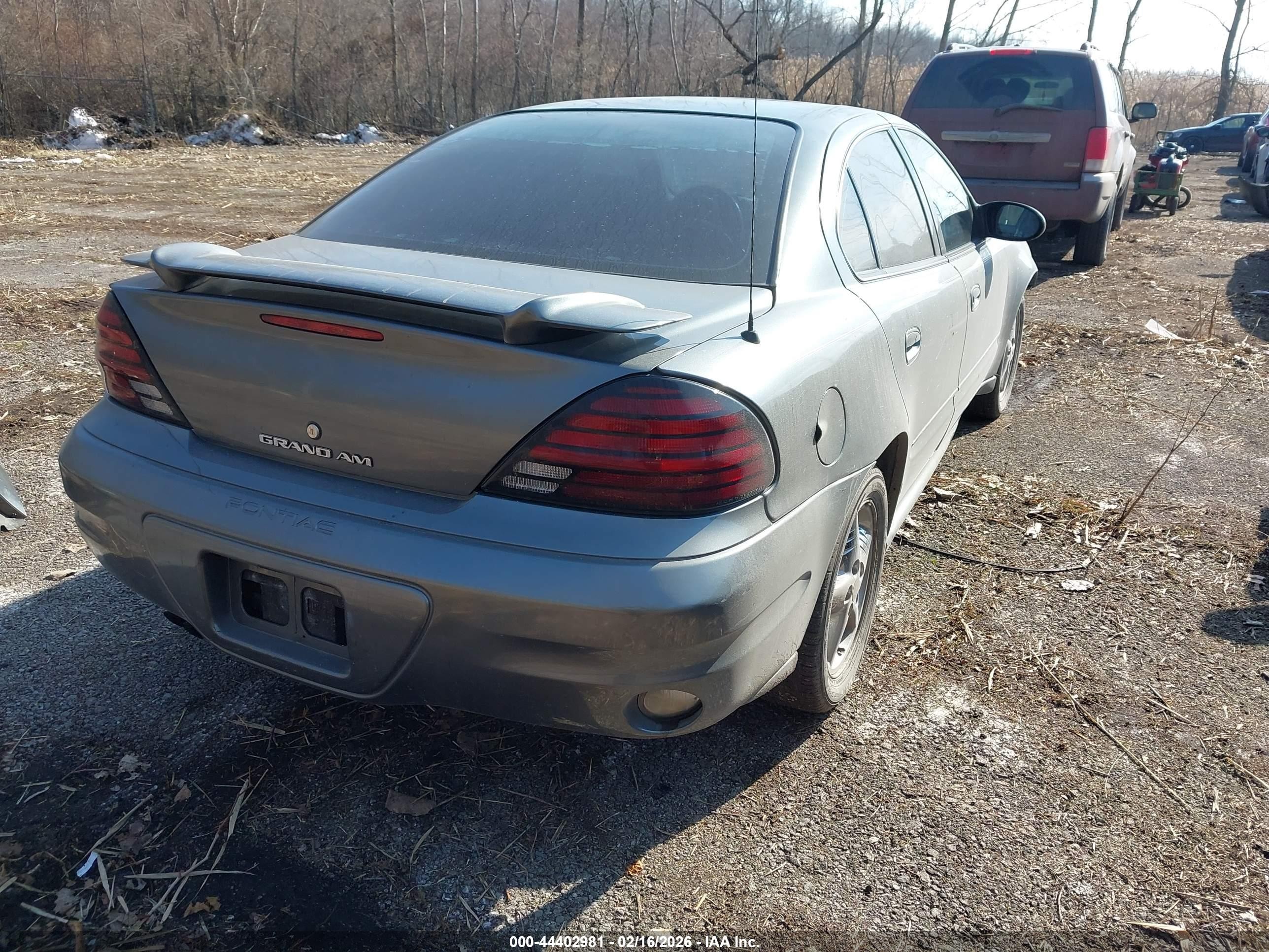 2004 Pontiac Grand Am Se1 Серый vin: 1G2NF52E64M554995
