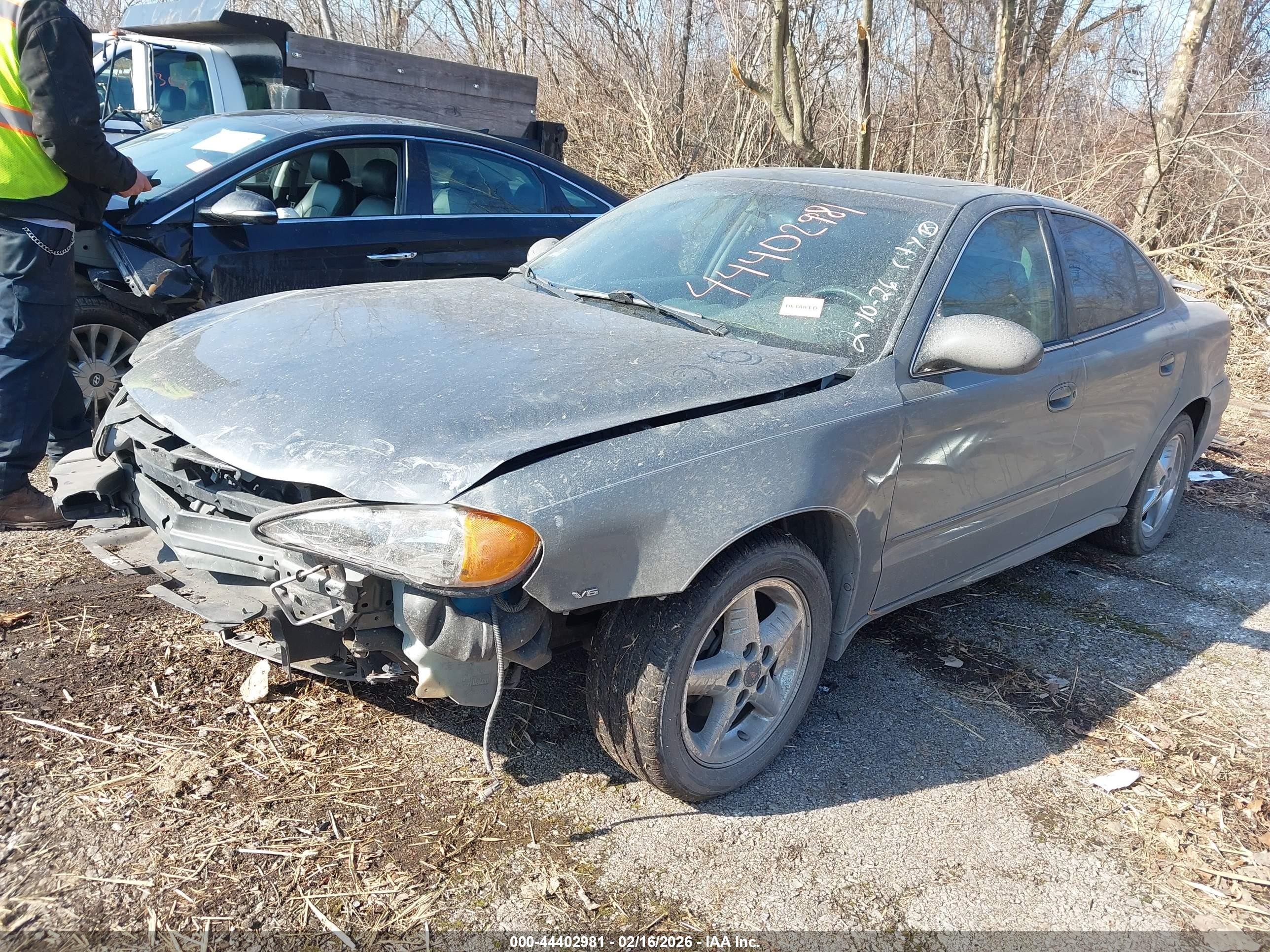 2004 Pontiac Grand Am Se1 Серый vin: 1G2NF52E64M554995