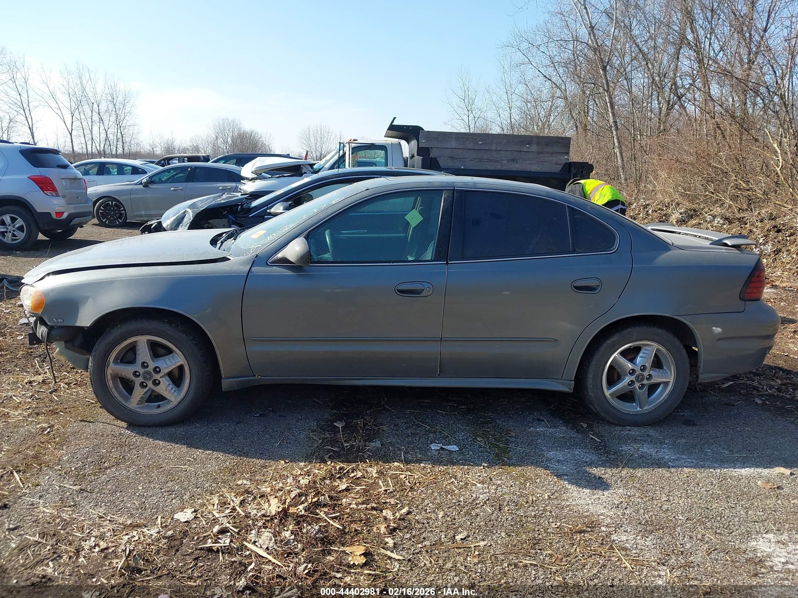 2004 Pontiac Grand Am Se1 Серый vin: 1G2NF52E64M554995