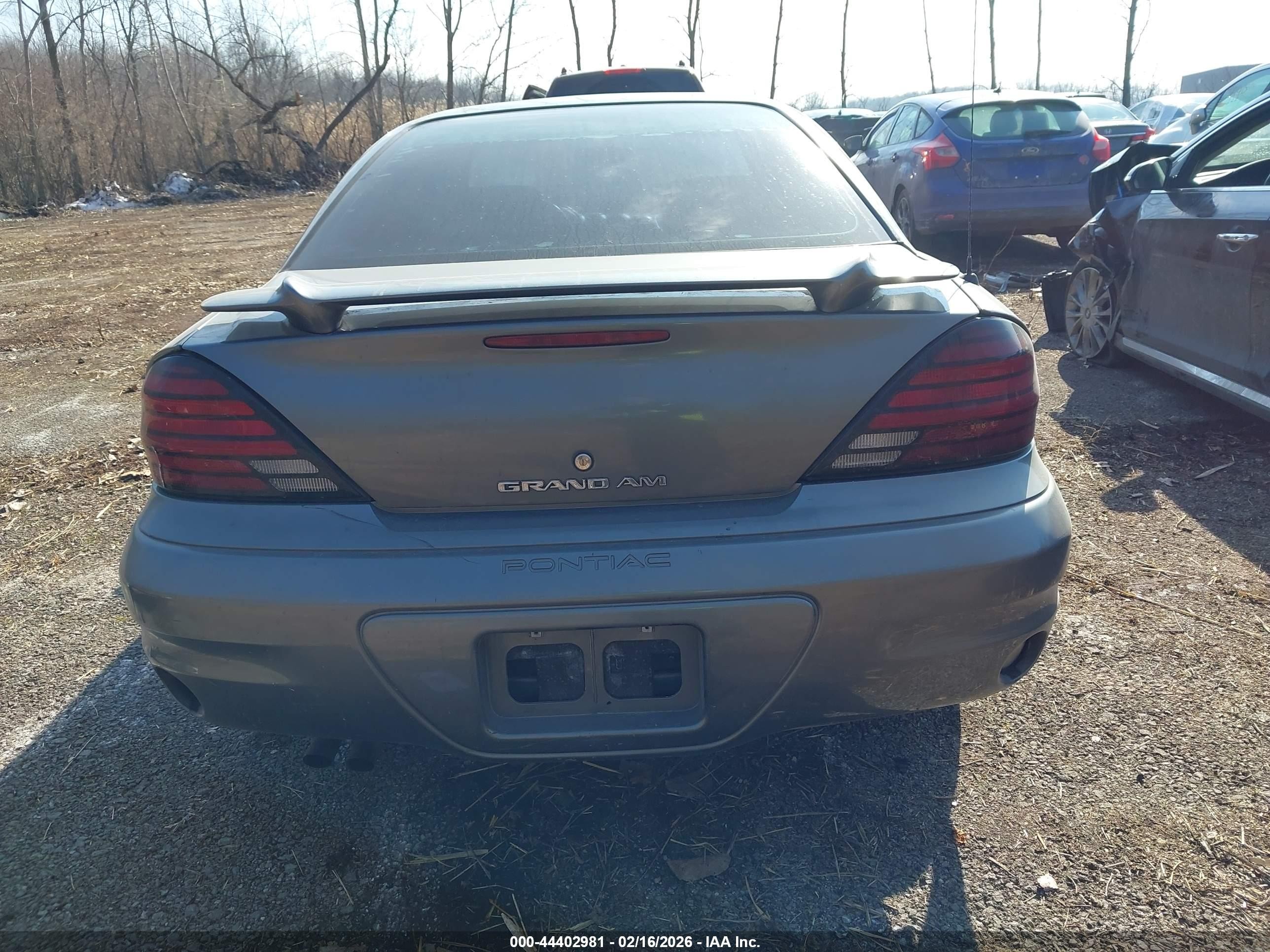 2004 Pontiac Grand Am Se1 Серый vin: 1G2NF52E64M554995