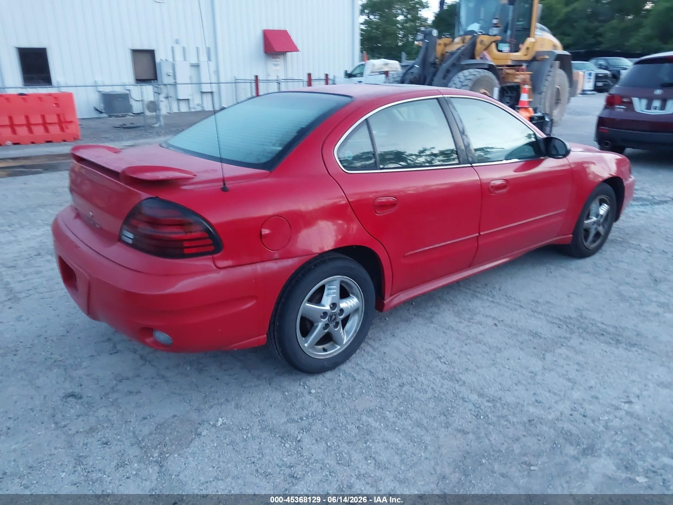 2003 Pontiac Grand Am Se1 Red vin: 1G2NF52E73C128463