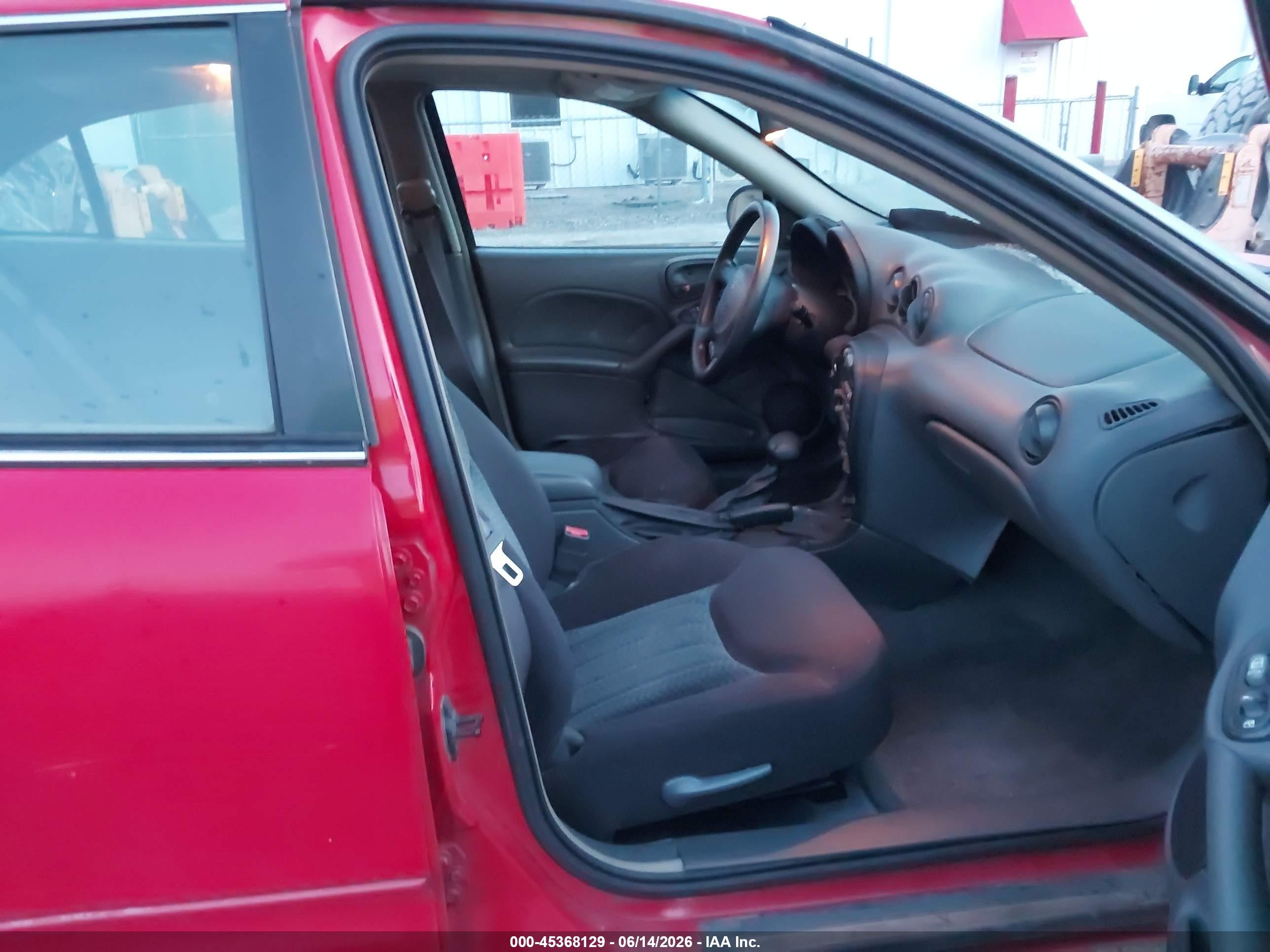 2003 Pontiac Grand Am Se1 Red vin: 1G2NF52E73C128463