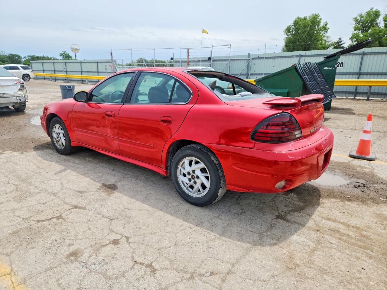 2004 Pontiac Grand Am Se1 Красный vin: 1G2NF52E74M584667