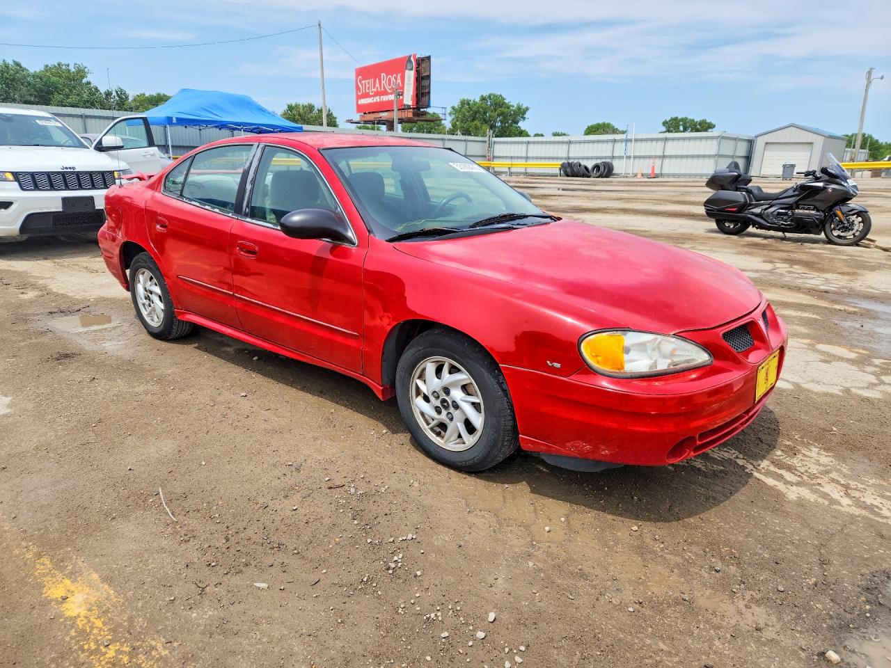 2004 Pontiac Grand Am Se1 Красный vin: 1G2NF52E74M584667
