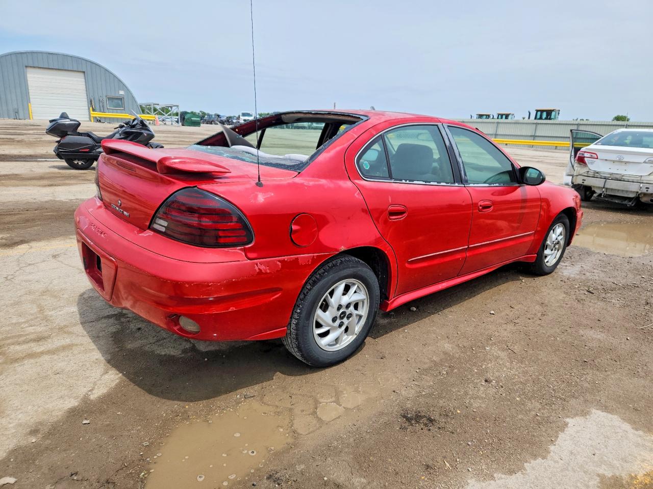 2004 Pontiac Grand Am Se1 Красный vin: 1G2NF52E74M584667