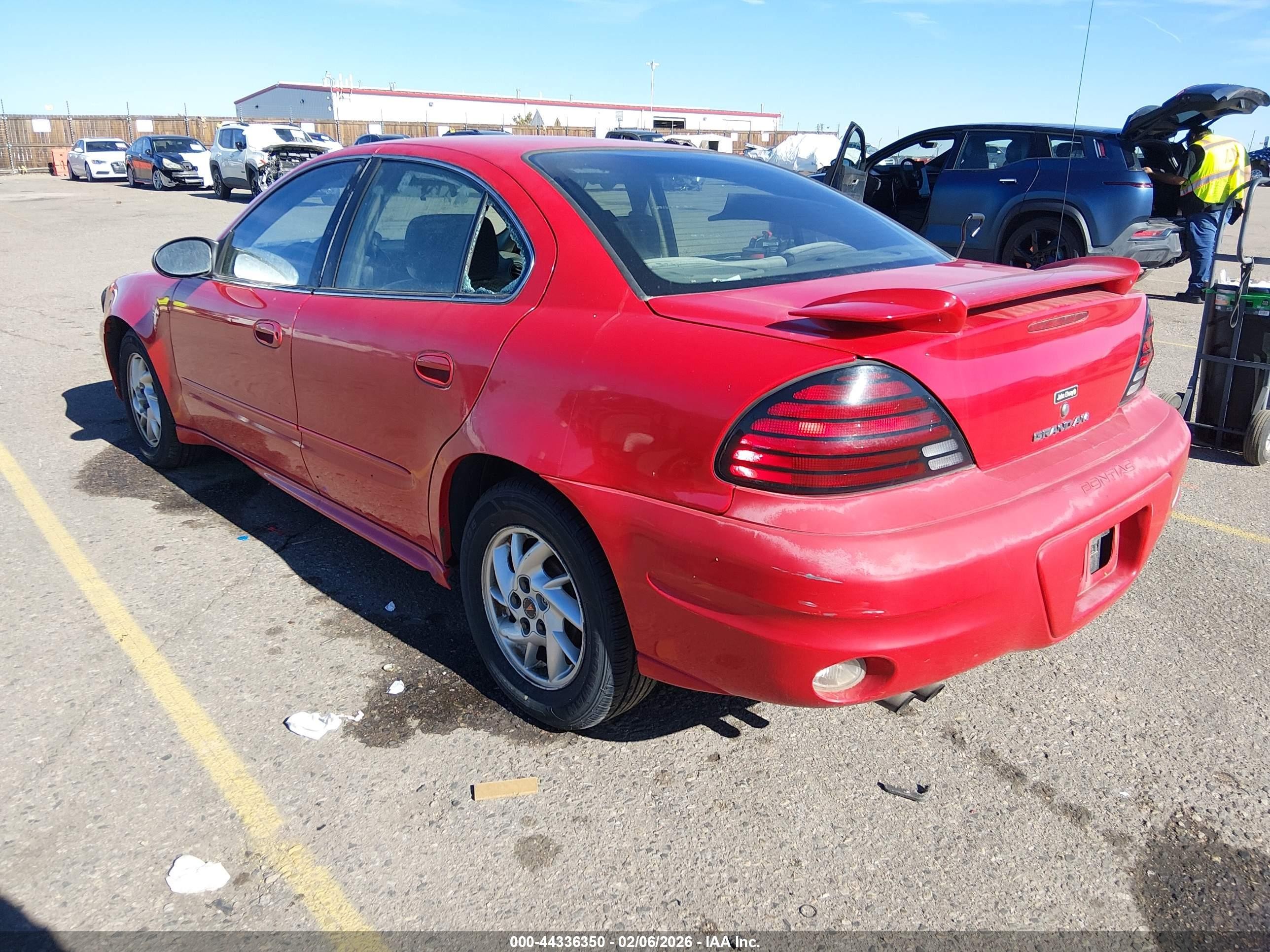 2004 Pontiac Grand Am Se1 Красный vin: 1G2NF52E74M631499