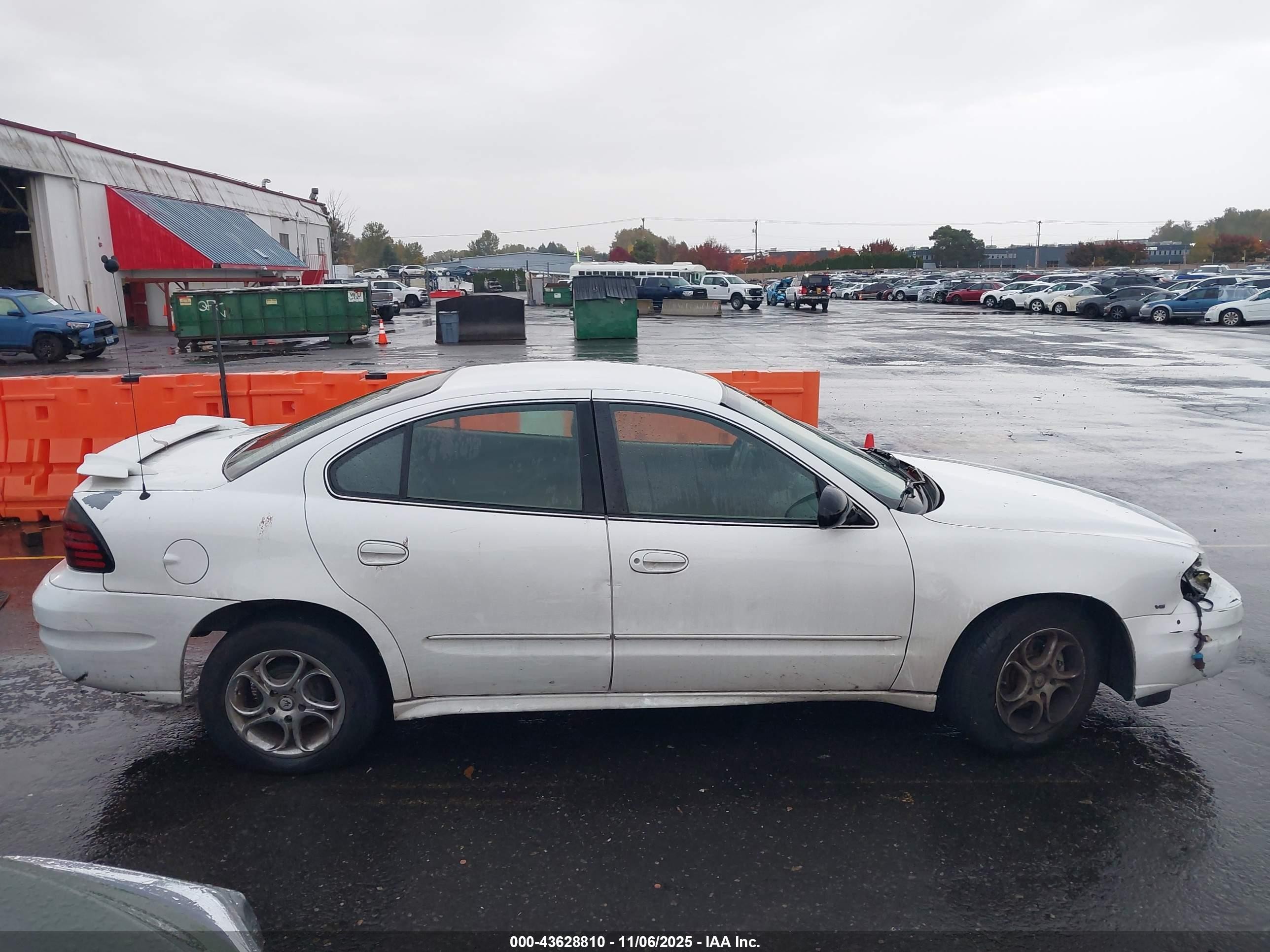 2004 Pontiac Grand Am Se1 White vin: 1G2NF52E84C146911