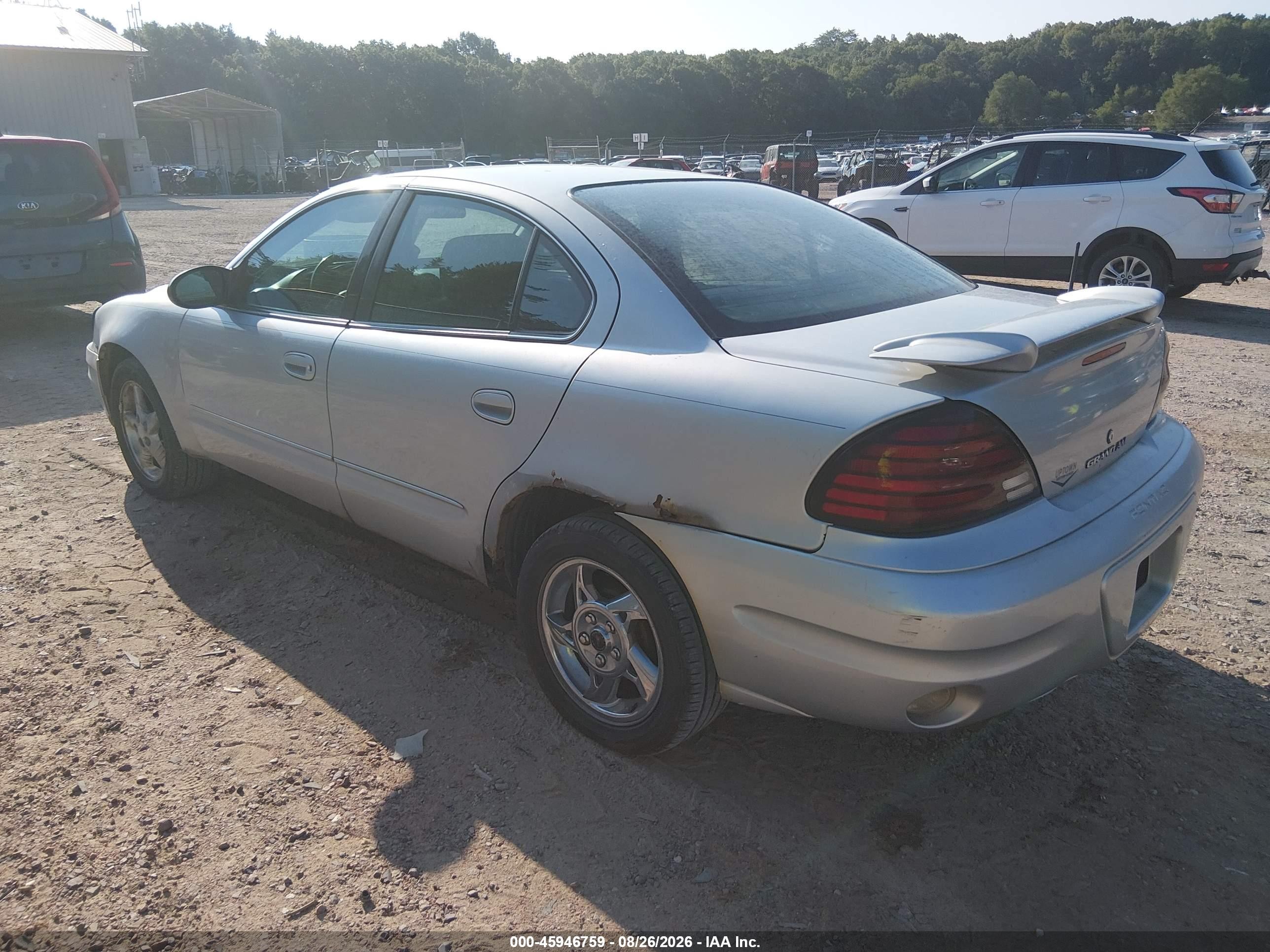 2004 Pontiac Grand Am Se1 Silver vin: 1G2NF52E84M596827
