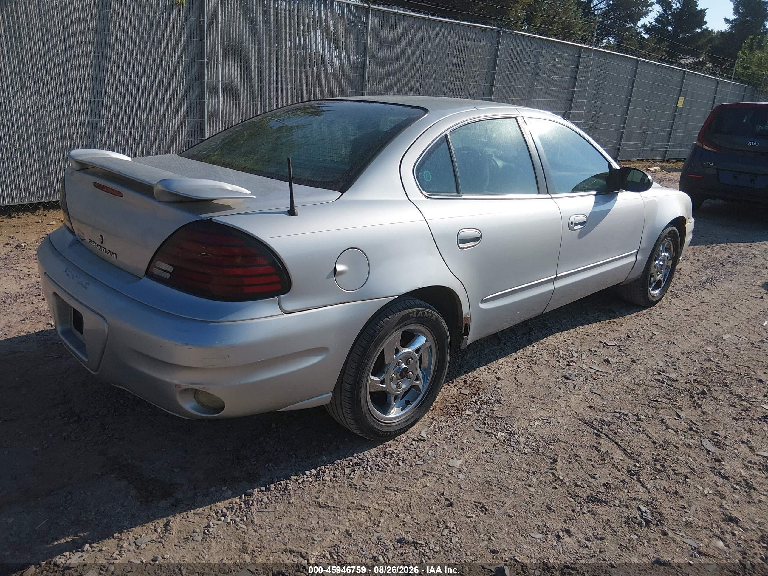 2004 Pontiac Grand Am Se1 Silver vin: 1G2NF52E84M596827