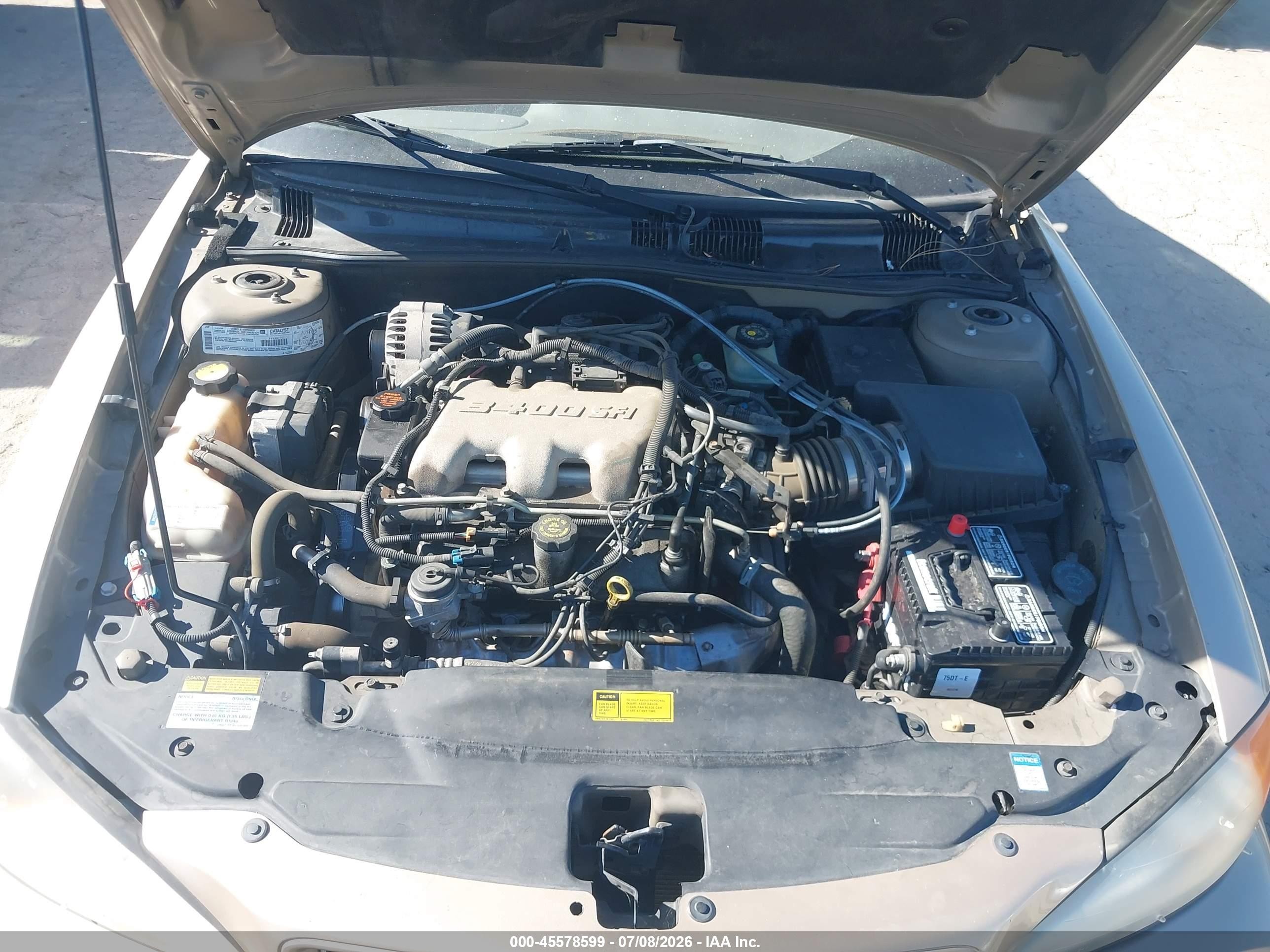 2000 Pontiac Grand Am Se1 Gold vin: 1G2NF52E8YC545890