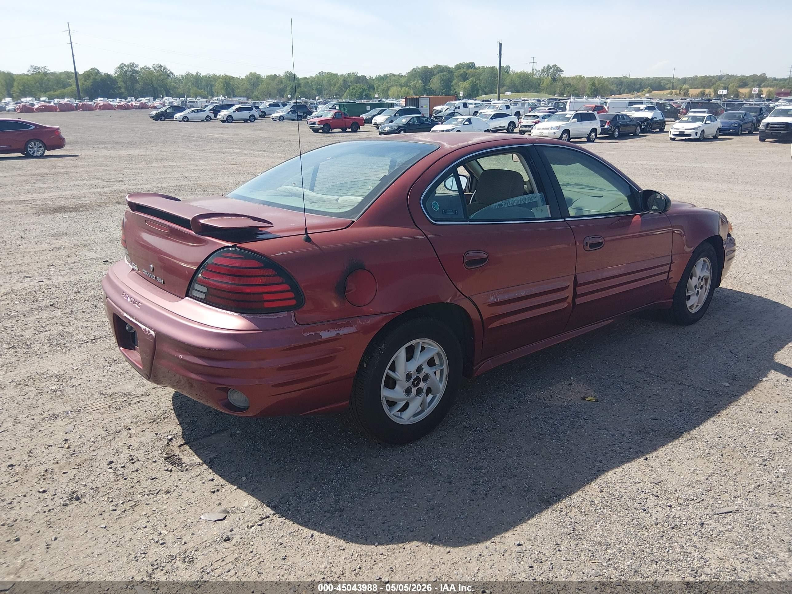 2002 Pontiac Grand Am Se1 Красный vin: 1G2NF52E92C270666