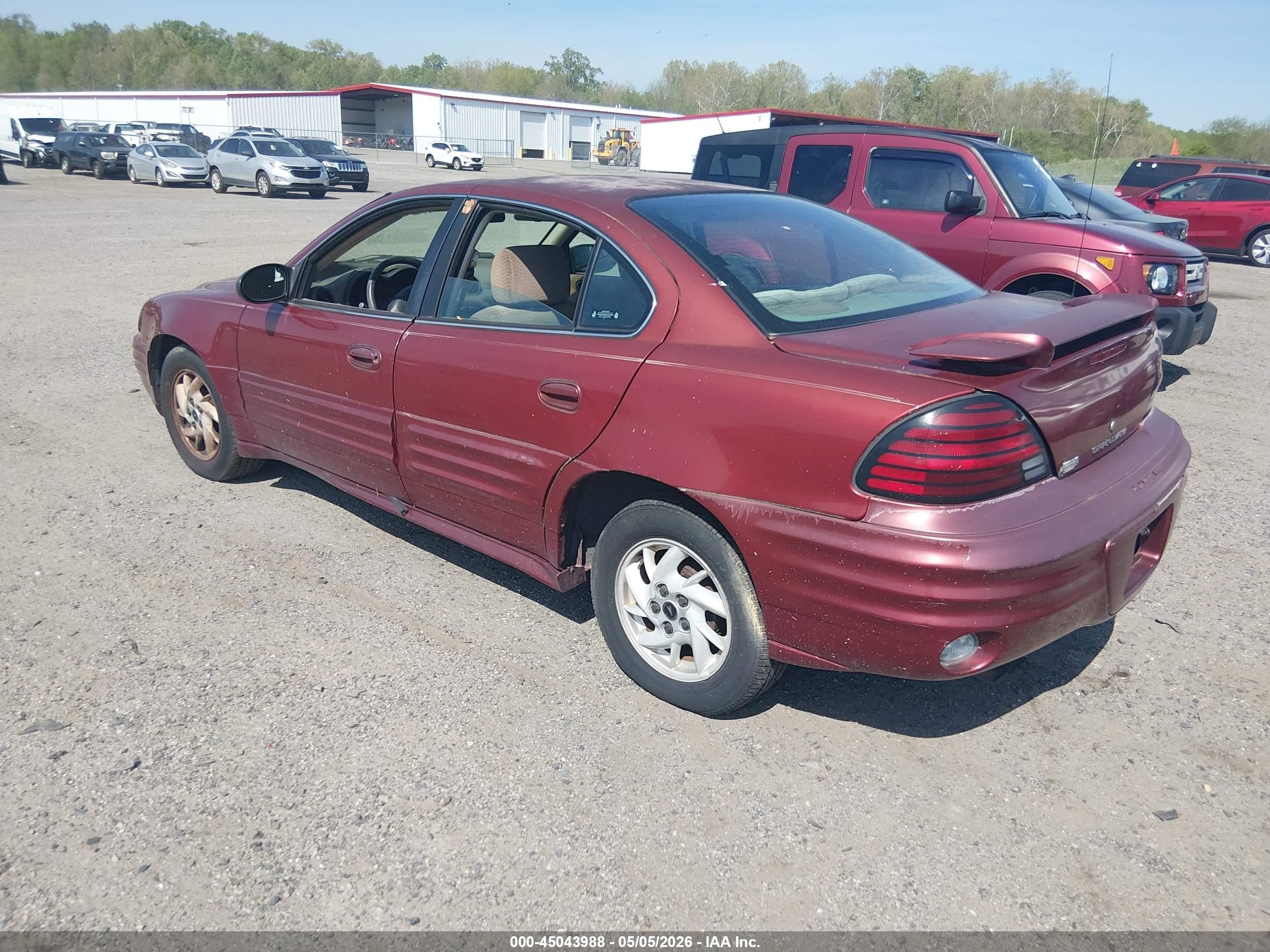 2002 Pontiac Grand Am Se1 Красный vin: 1G2NF52E92C270666
