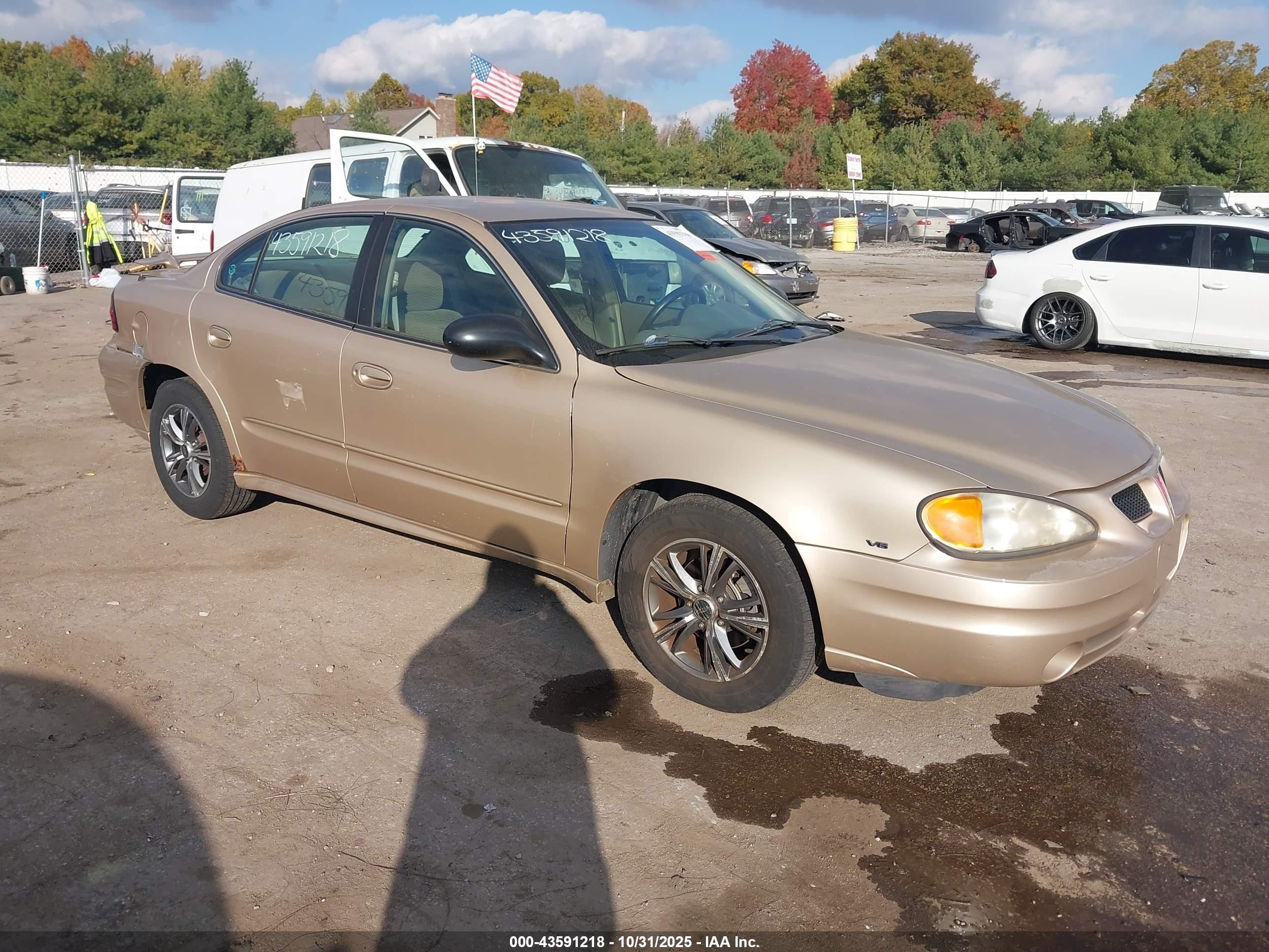 2004 Pontiac Grand Am Se1 Gold vin: 1G2NF52E94M671647