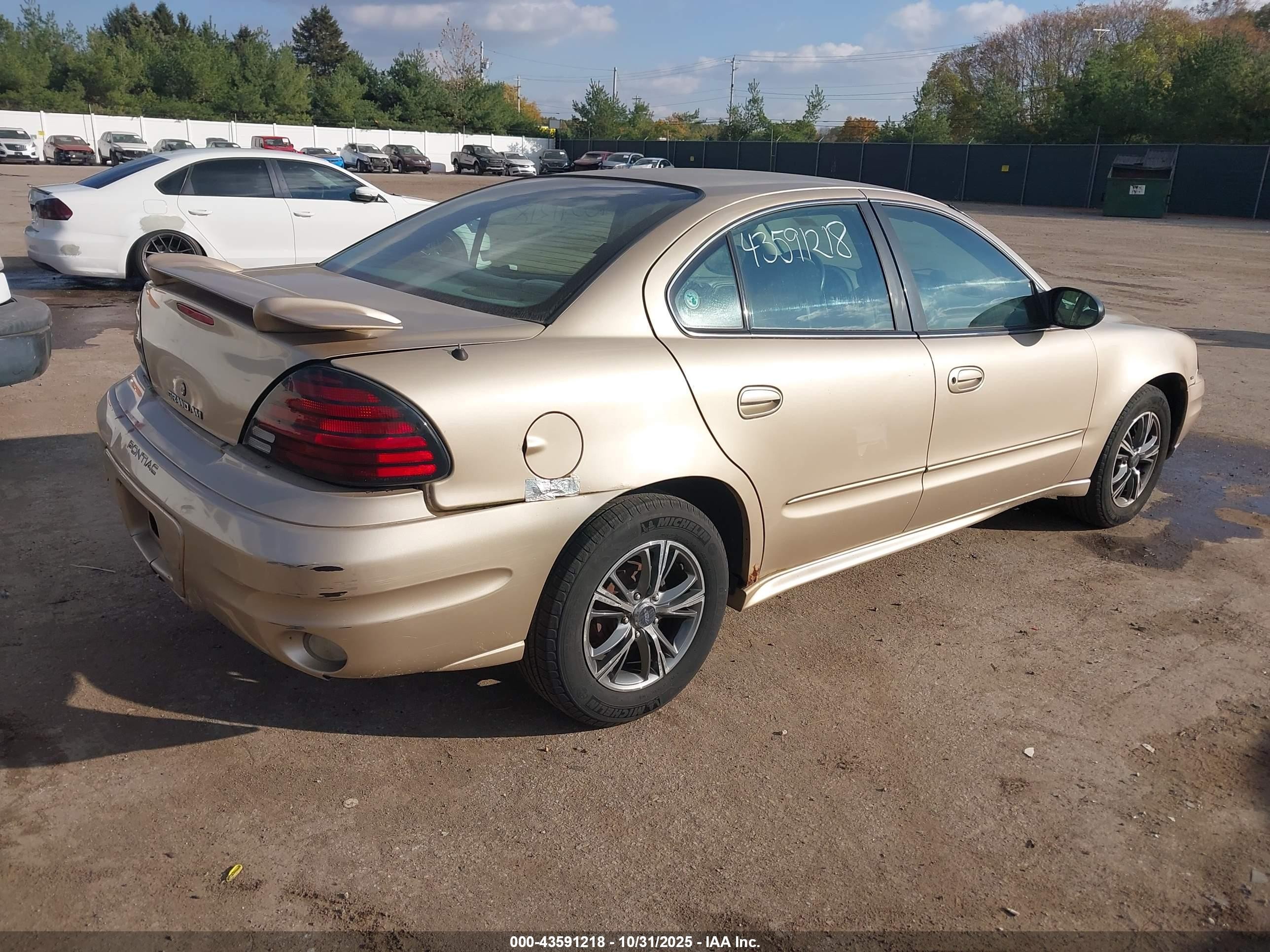 2004 Pontiac Grand Am Se1 Gold vin: 1G2NF52E94M671647