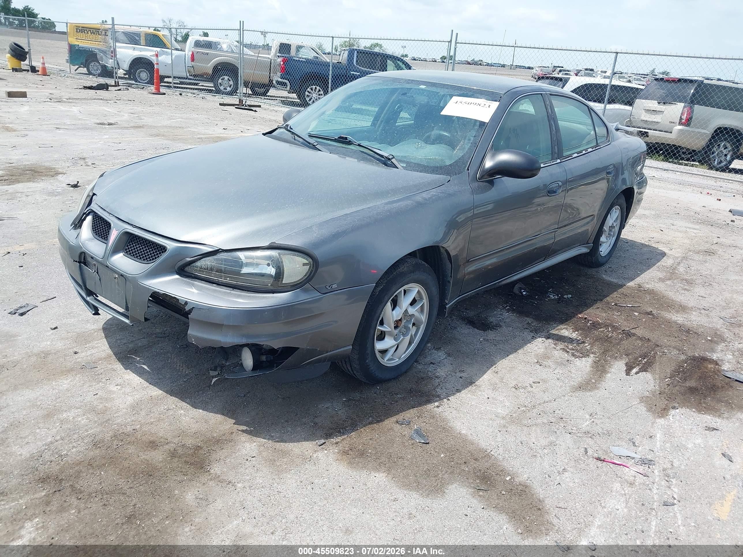 2004 Pontiac Grand Am Se1 Серый vin: 1G2NF52EX4C191042