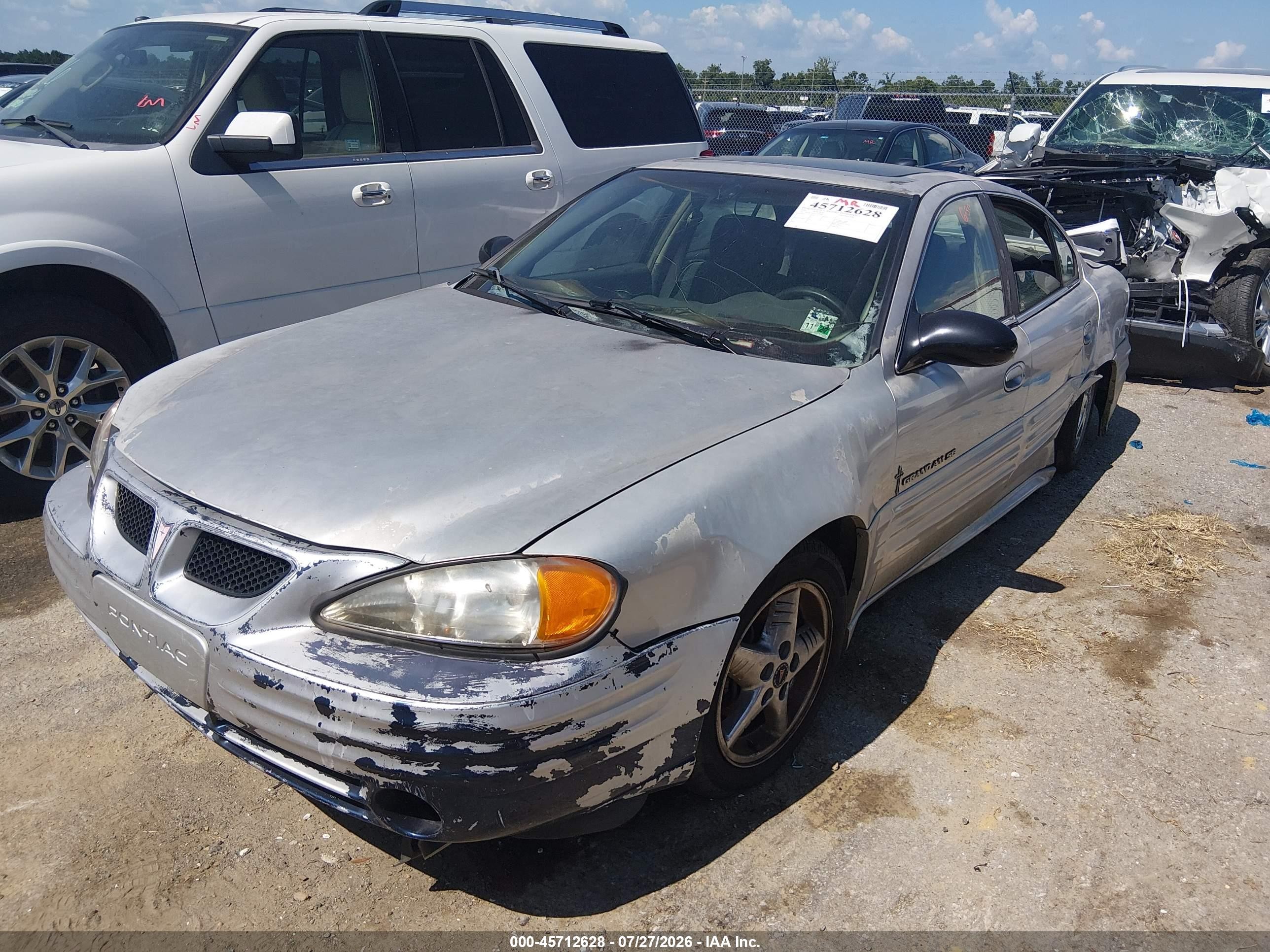 2002 Pontiac Grand Am Se1 Silver vin: 1G2NF52F02C197986