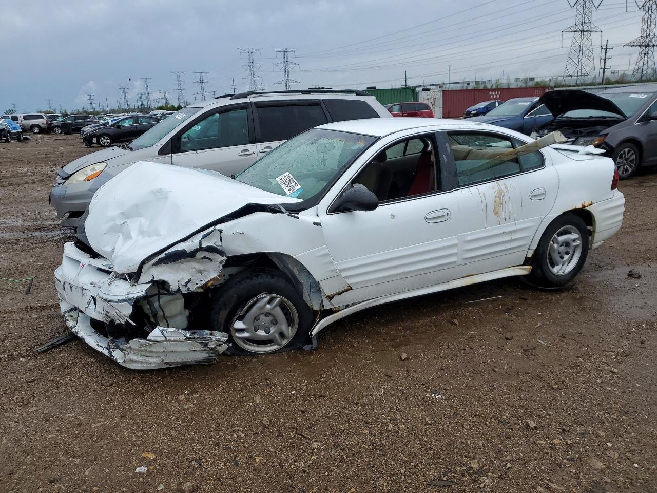 2002 Pontiac Grand Am Se1 White vin: 1G2NF52F42C306854