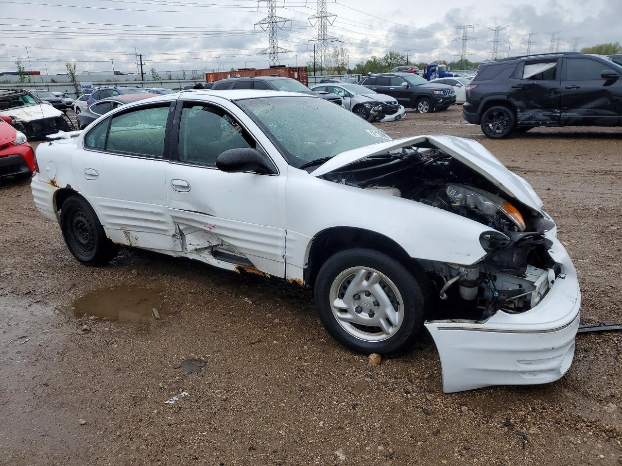 2002 Pontiac Grand Am Se1 White vin: 1G2NF52F42C306854