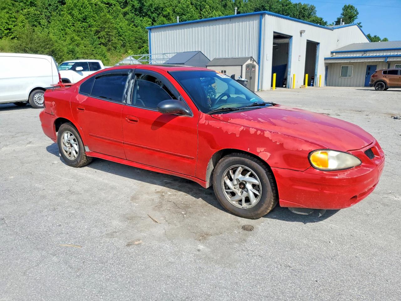 2003 Pontiac Grand Am Se1 Red vin: 1G2NF52F43C132060