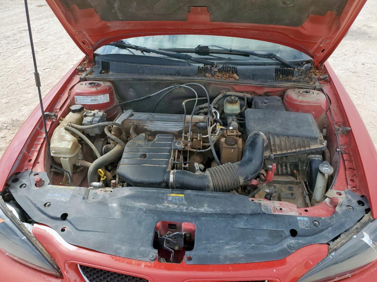 2002 Pontiac Grand Am Se1 Red vin: 1G2NF52F62C150722