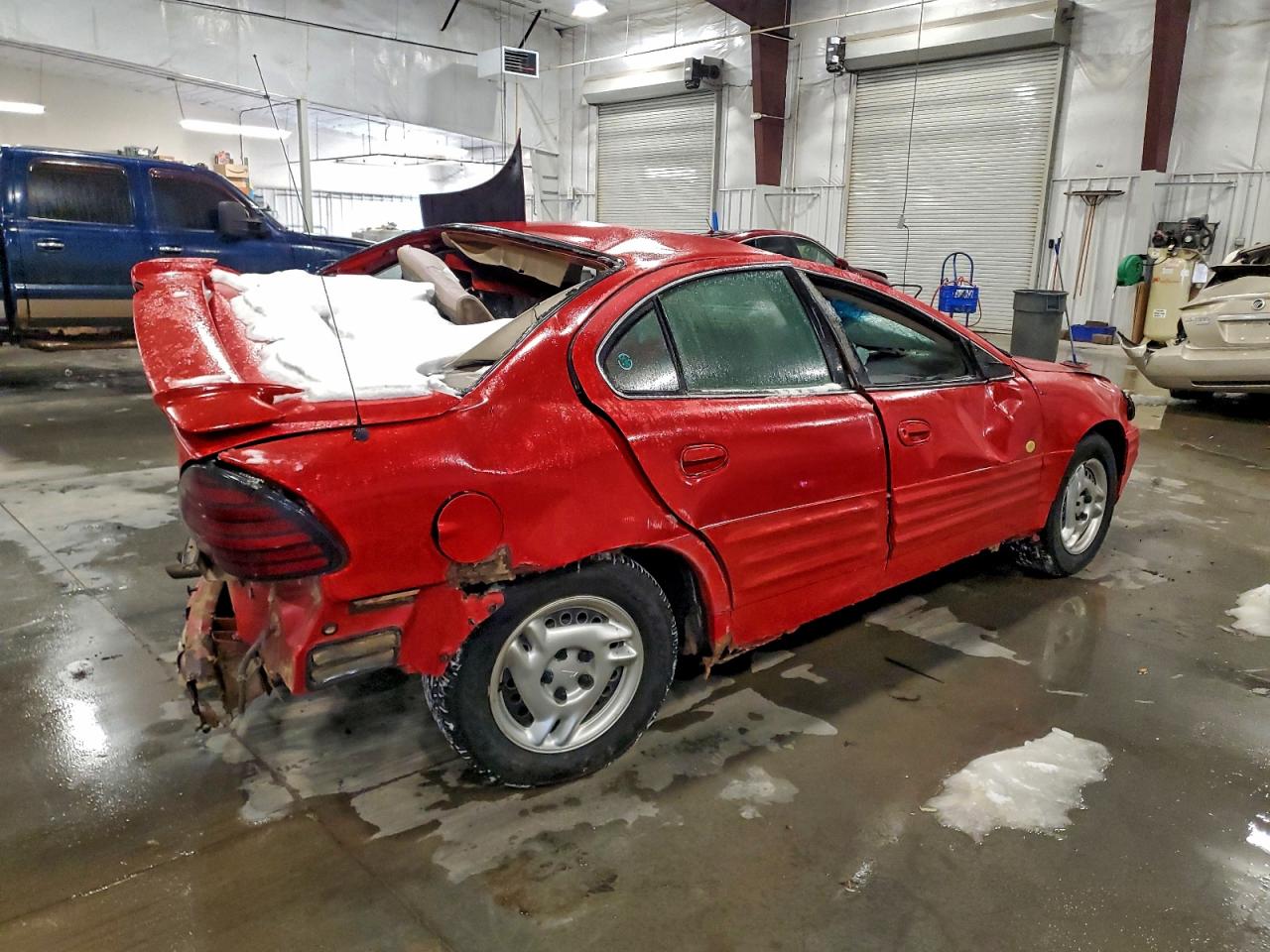 2002 Pontiac Grand Am Se1 Red vin: 1G2NF52F62C320724
