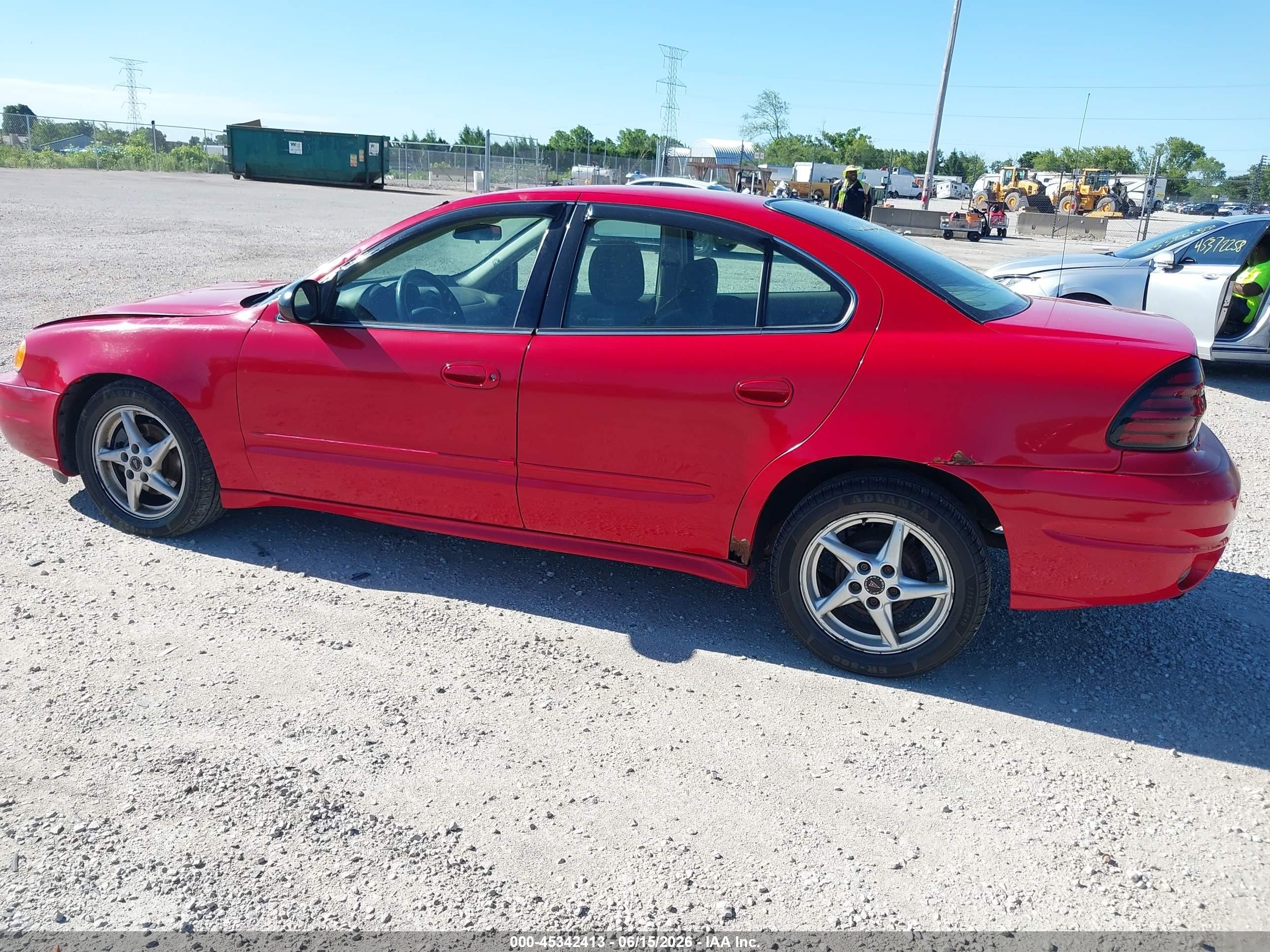 2003 Pontiac Grand Am Se1 Red vin: 1G2NF52FX3C273988