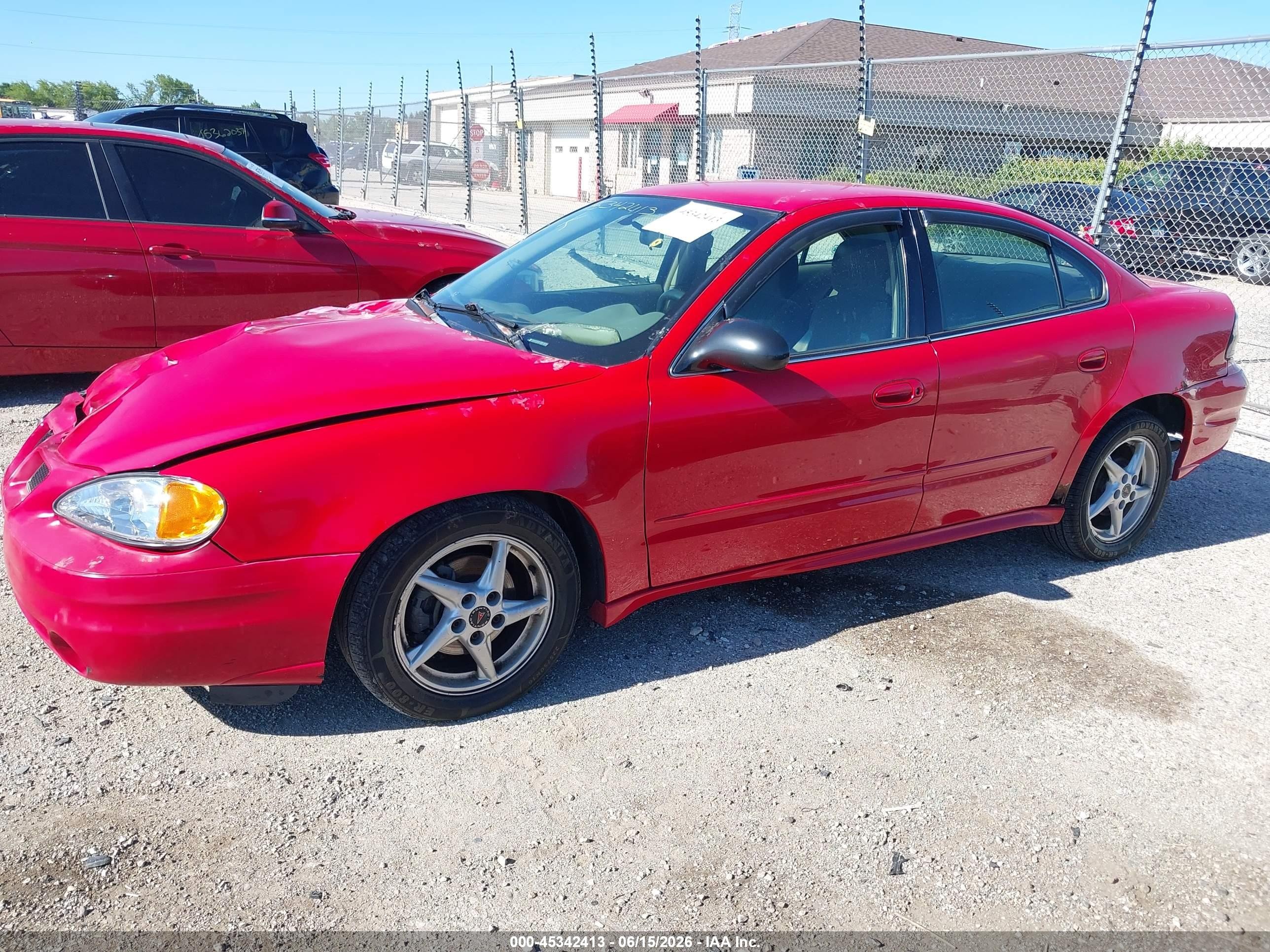 2003 Pontiac Grand Am Se1 Red vin: 1G2NF52FX3C273988