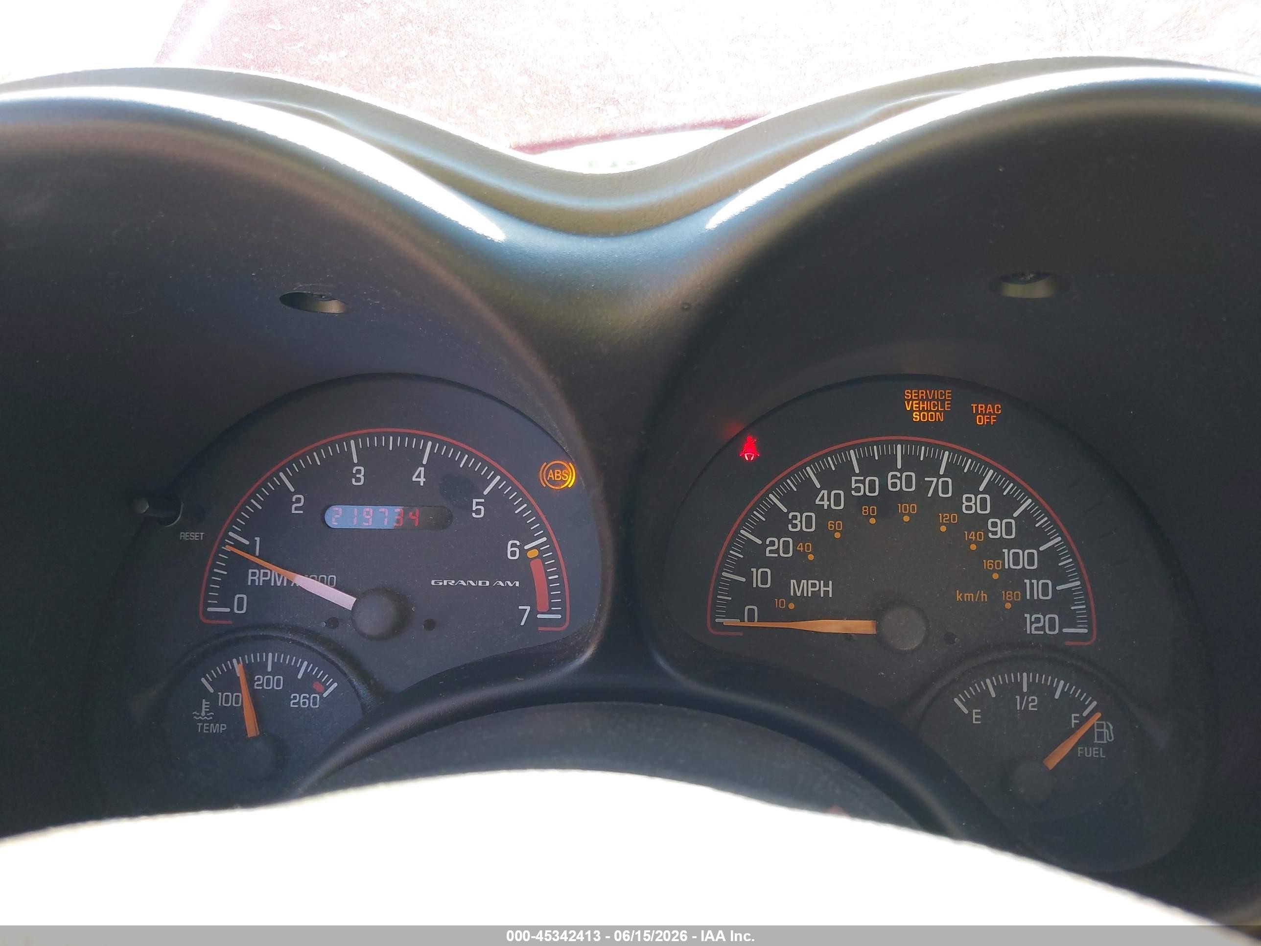 2003 Pontiac Grand Am Se1 Red vin: 1G2NF52FX3C273988