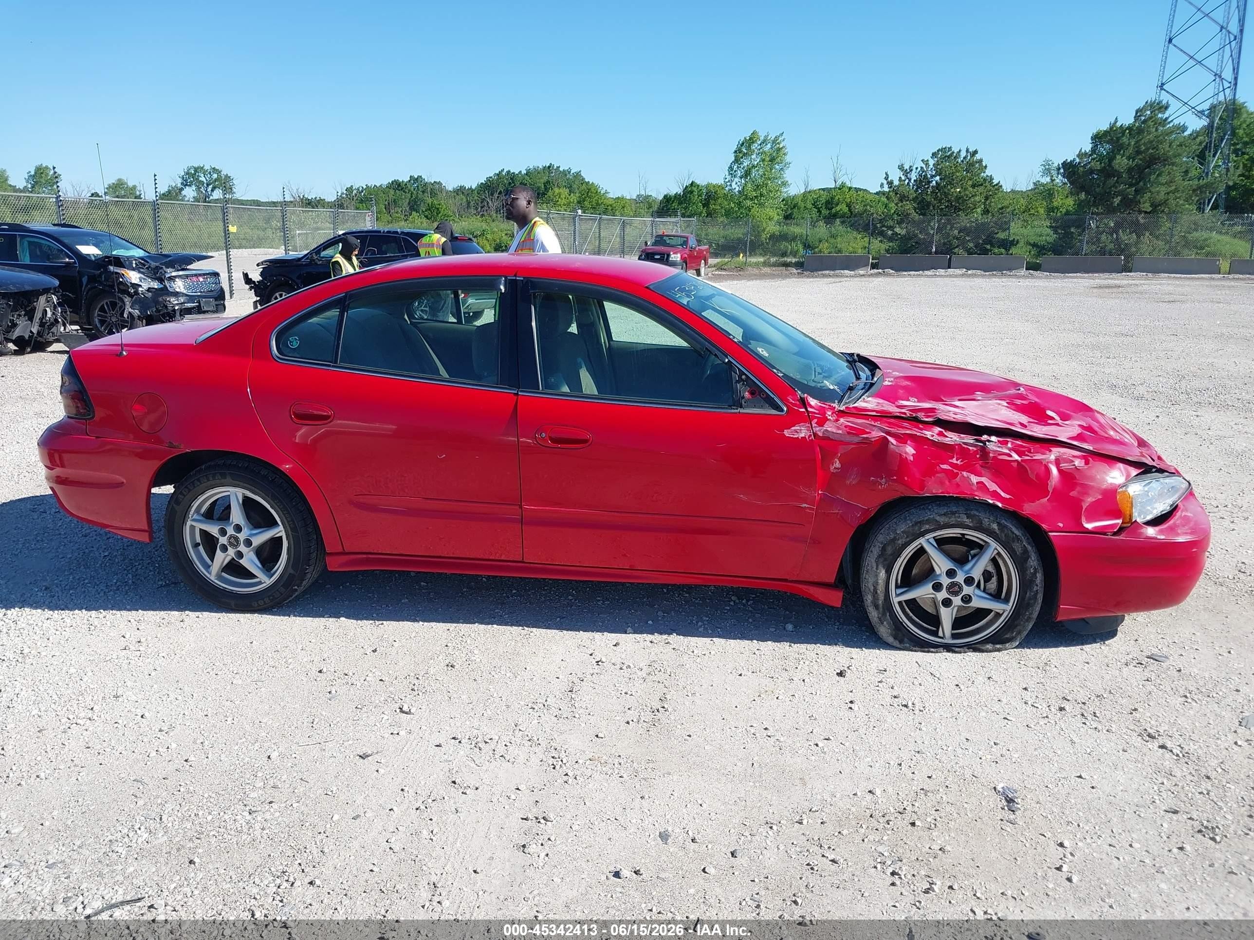 2003 Pontiac Grand Am Se1 Red vin: 1G2NF52FX3C273988