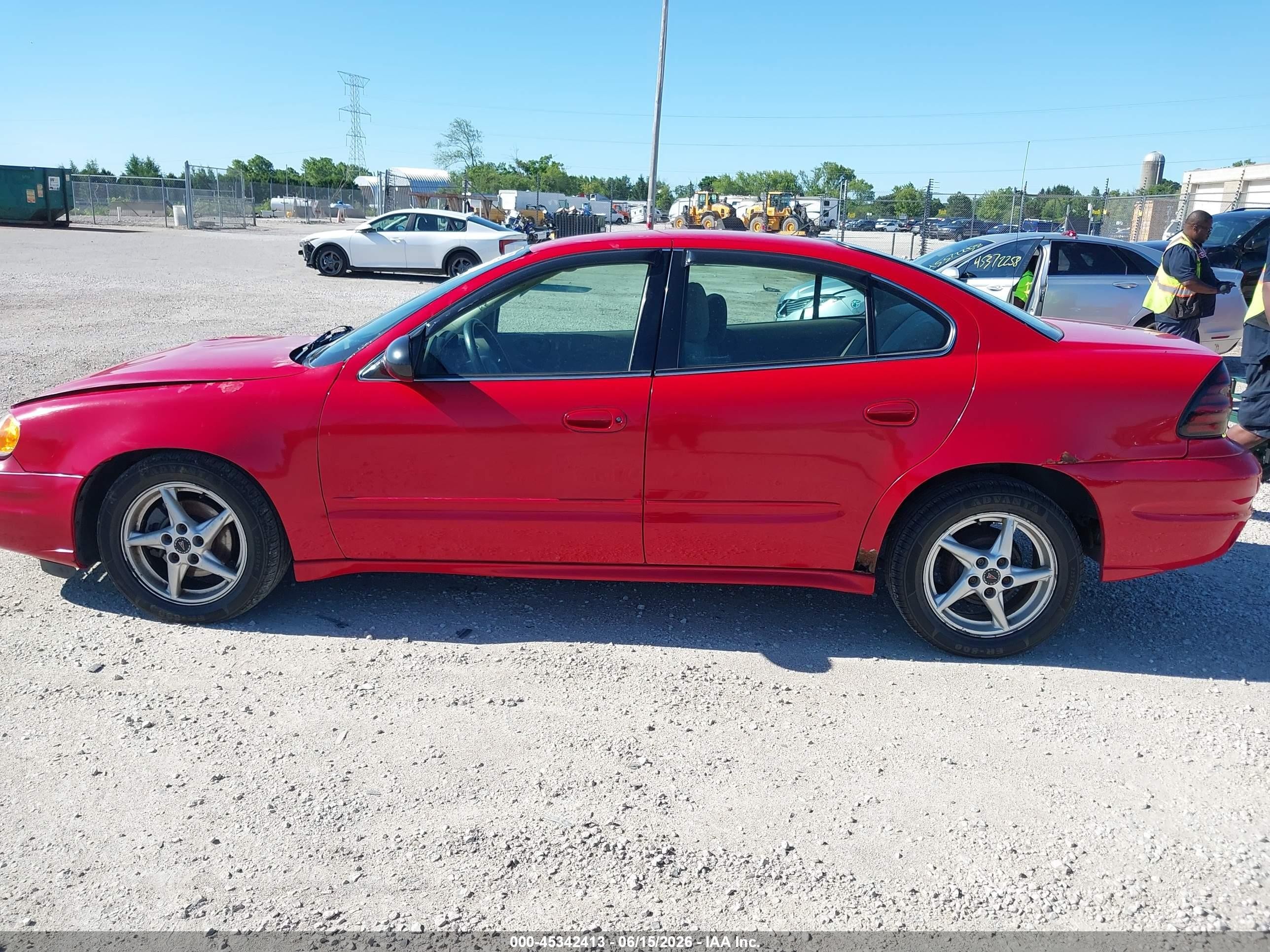 2003 Pontiac Grand Am Se1 Red vin: 1G2NF52FX3C273988