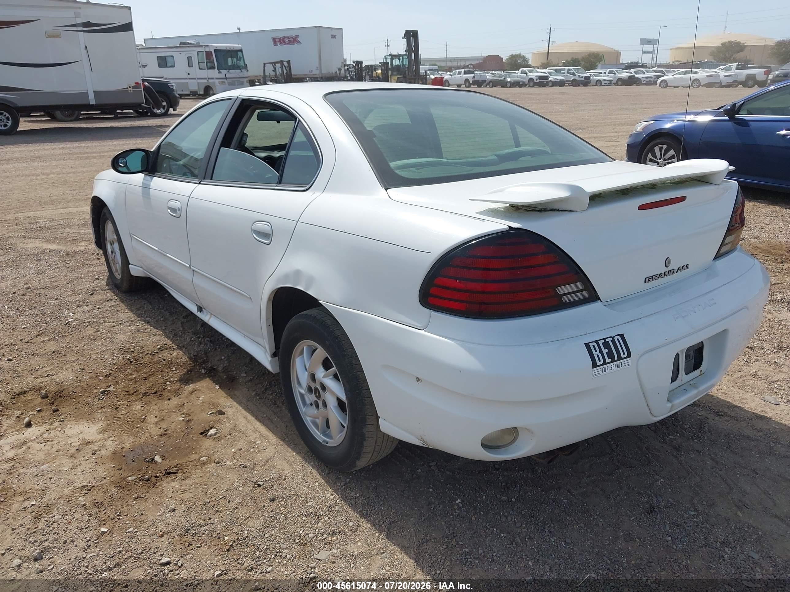 2003 Pontiac Grand Am Se1 White vin: 1G2NF52FX3C281475