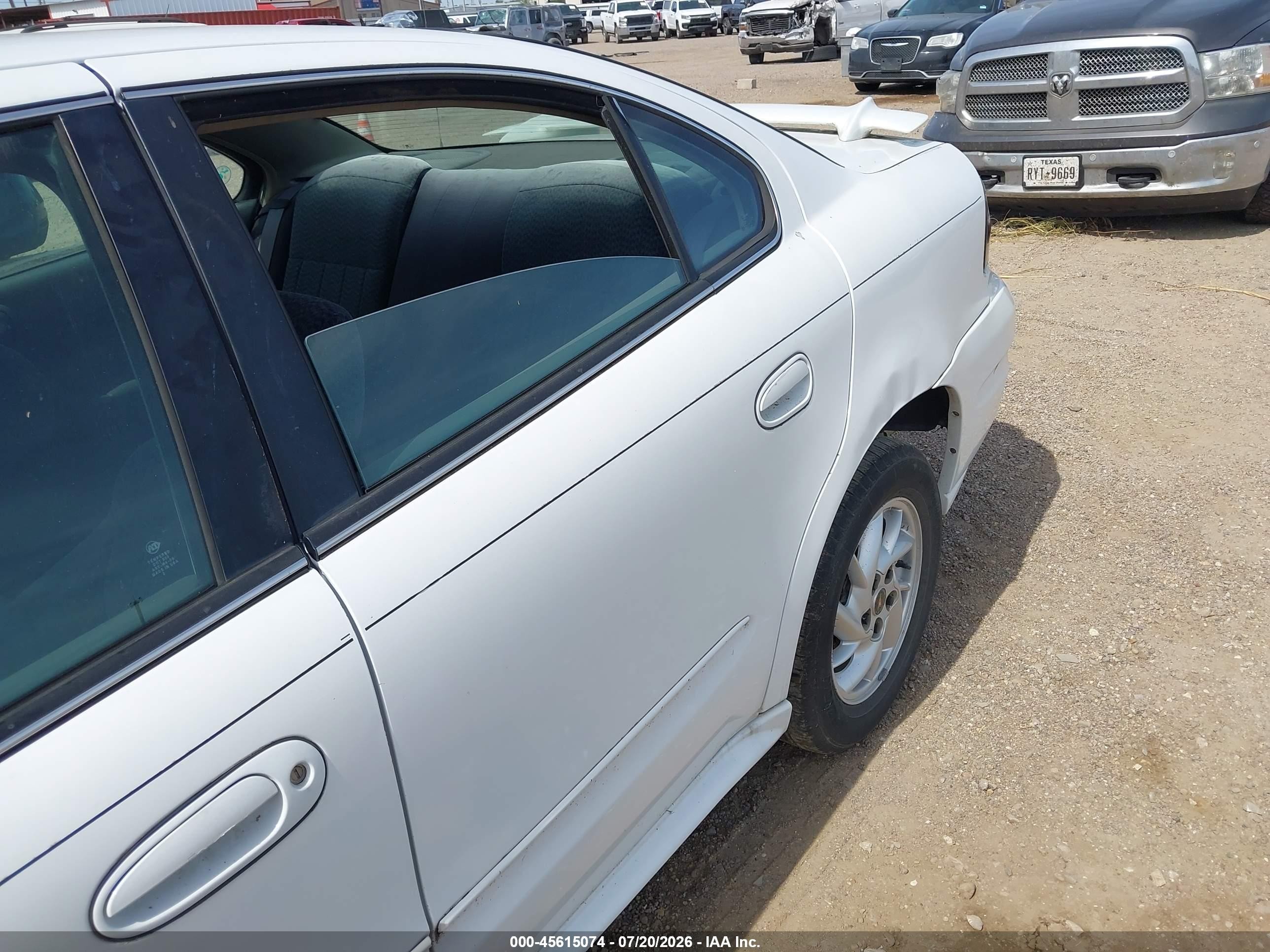 2003 Pontiac Grand Am Se1 White vin: 1G2NF52FX3C281475