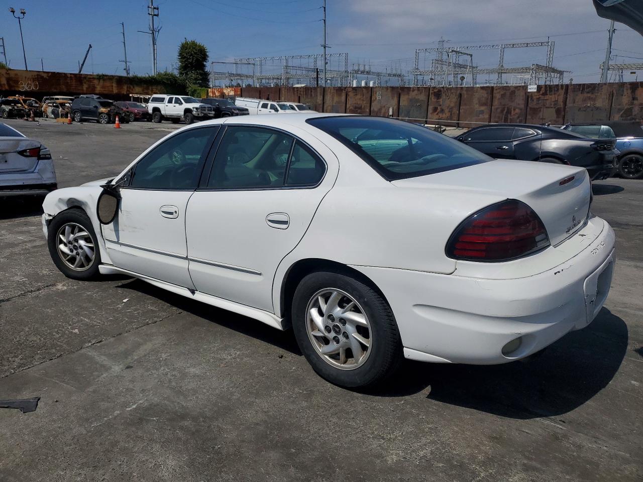 2003 Pontiac Grand Am Se1 White vin: 1G2NF52FX3C296591